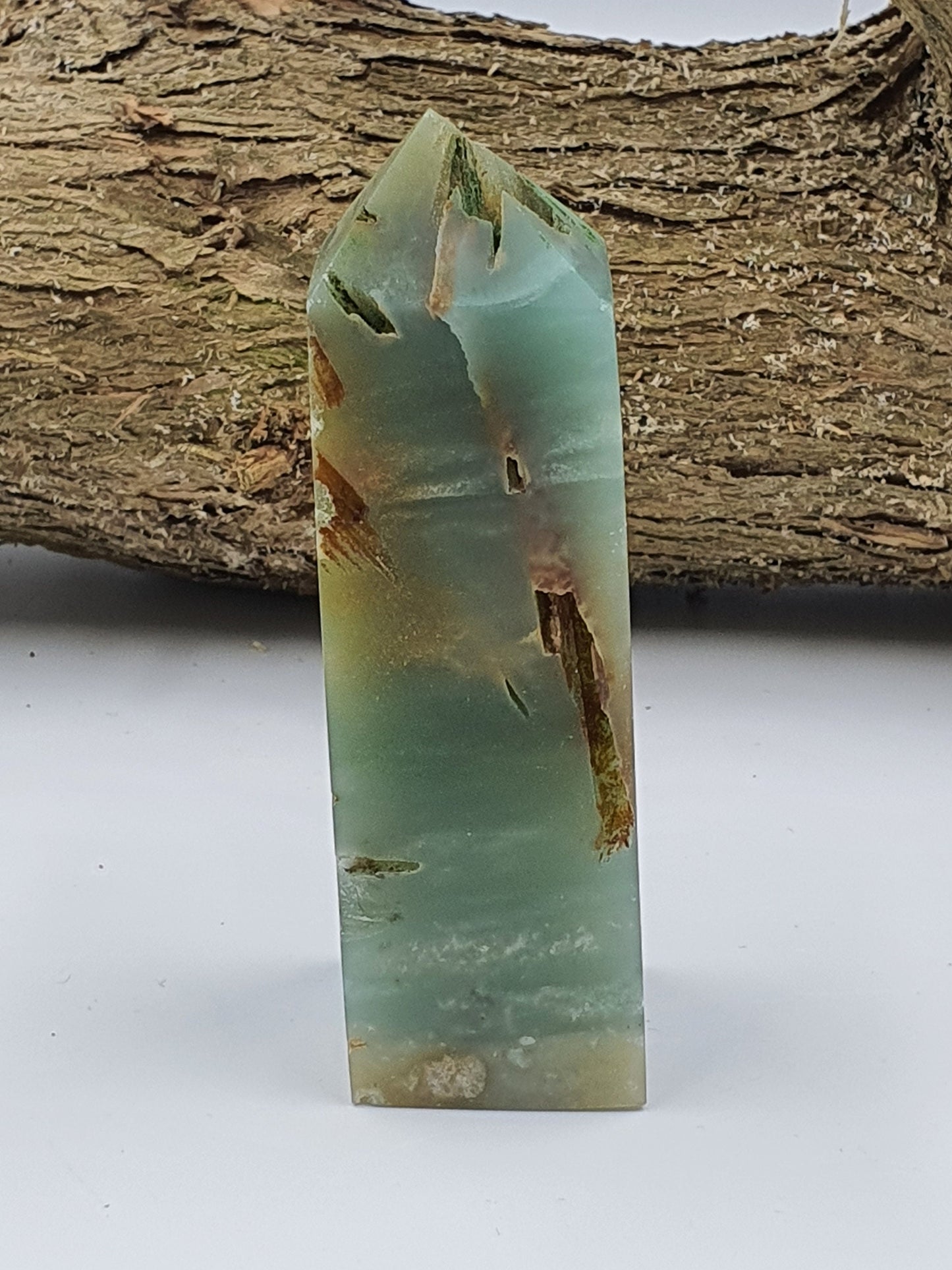 Blue Sky Calcite Crystal Tower - Last One - 105g