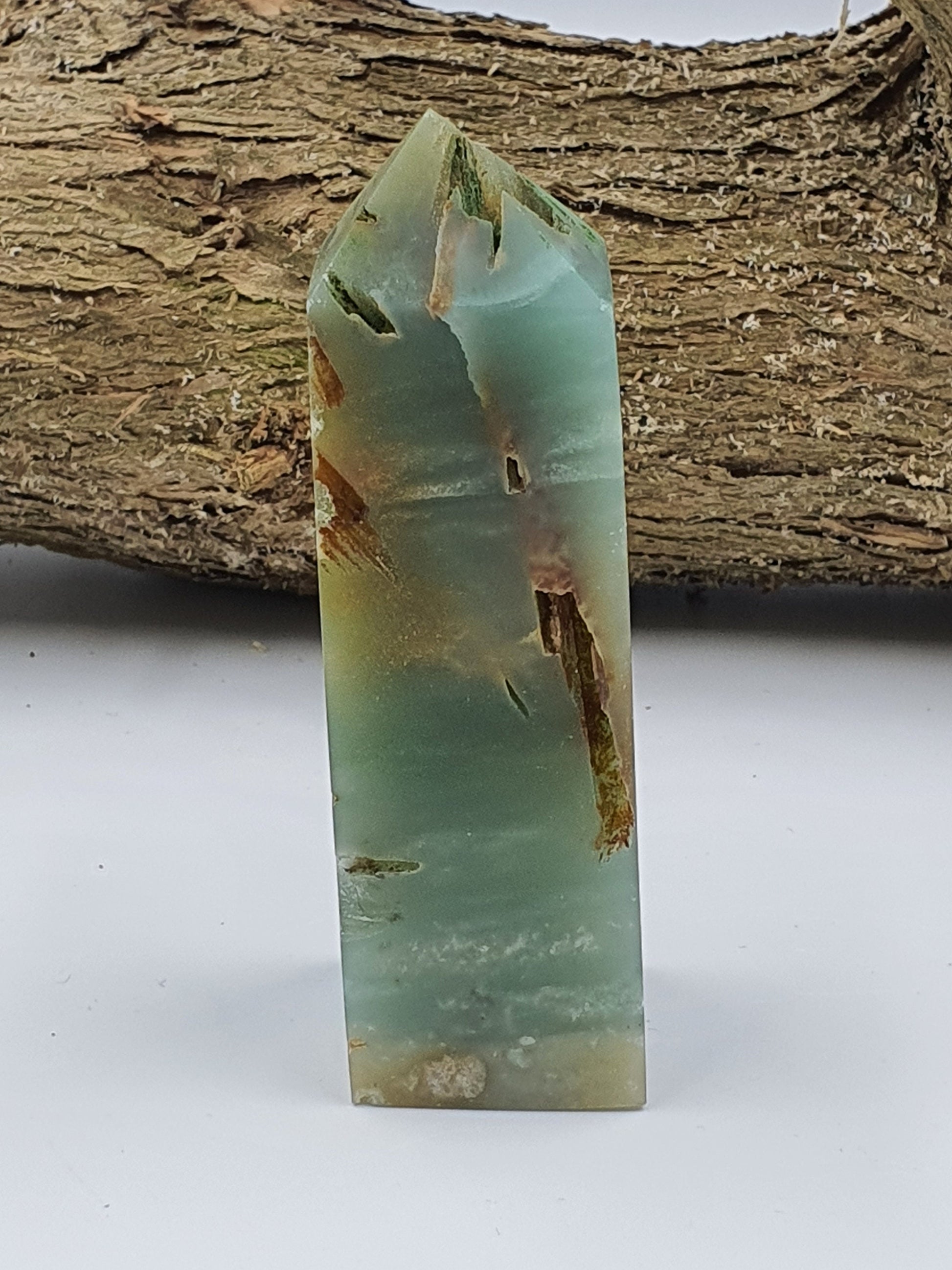 Blue Sky Calcite Crystal Tower - Last One - 105g