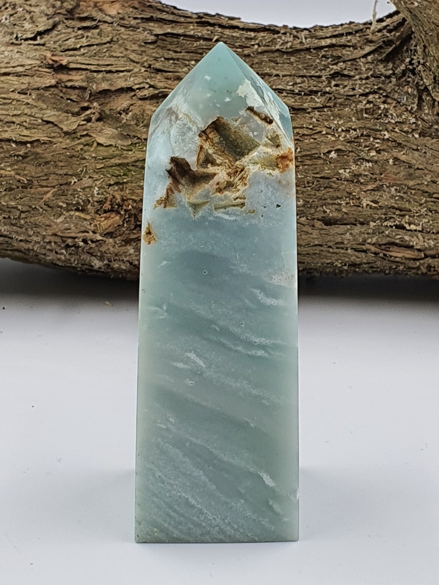 Blue Sky Calcite Crystal Tower - Last One - 105g