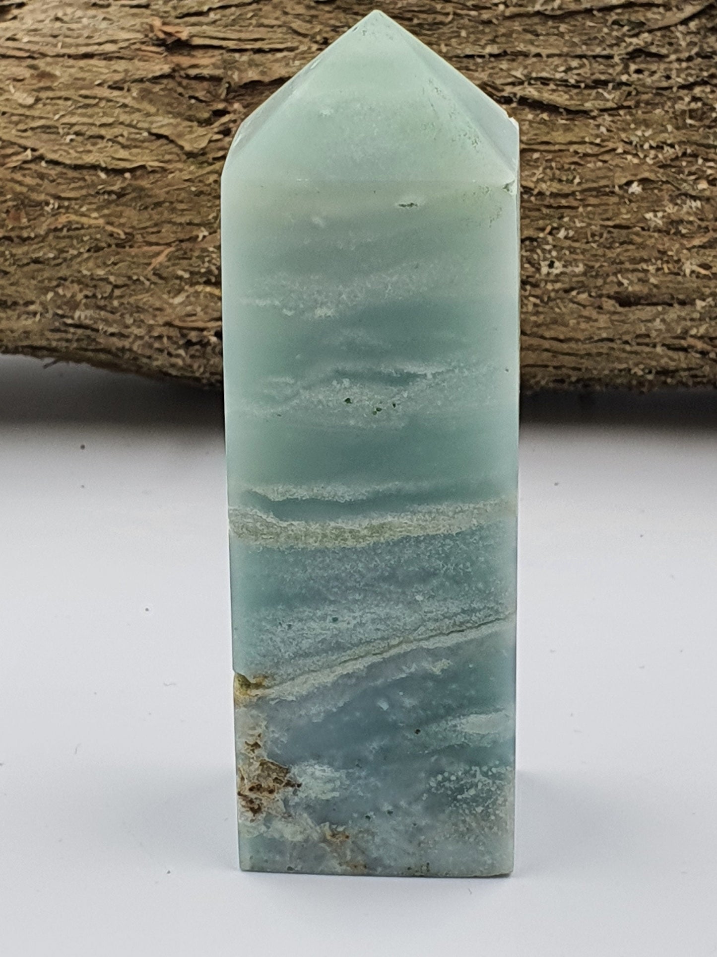Blue Sky Calcite Crystal Tower - Last One - 105g