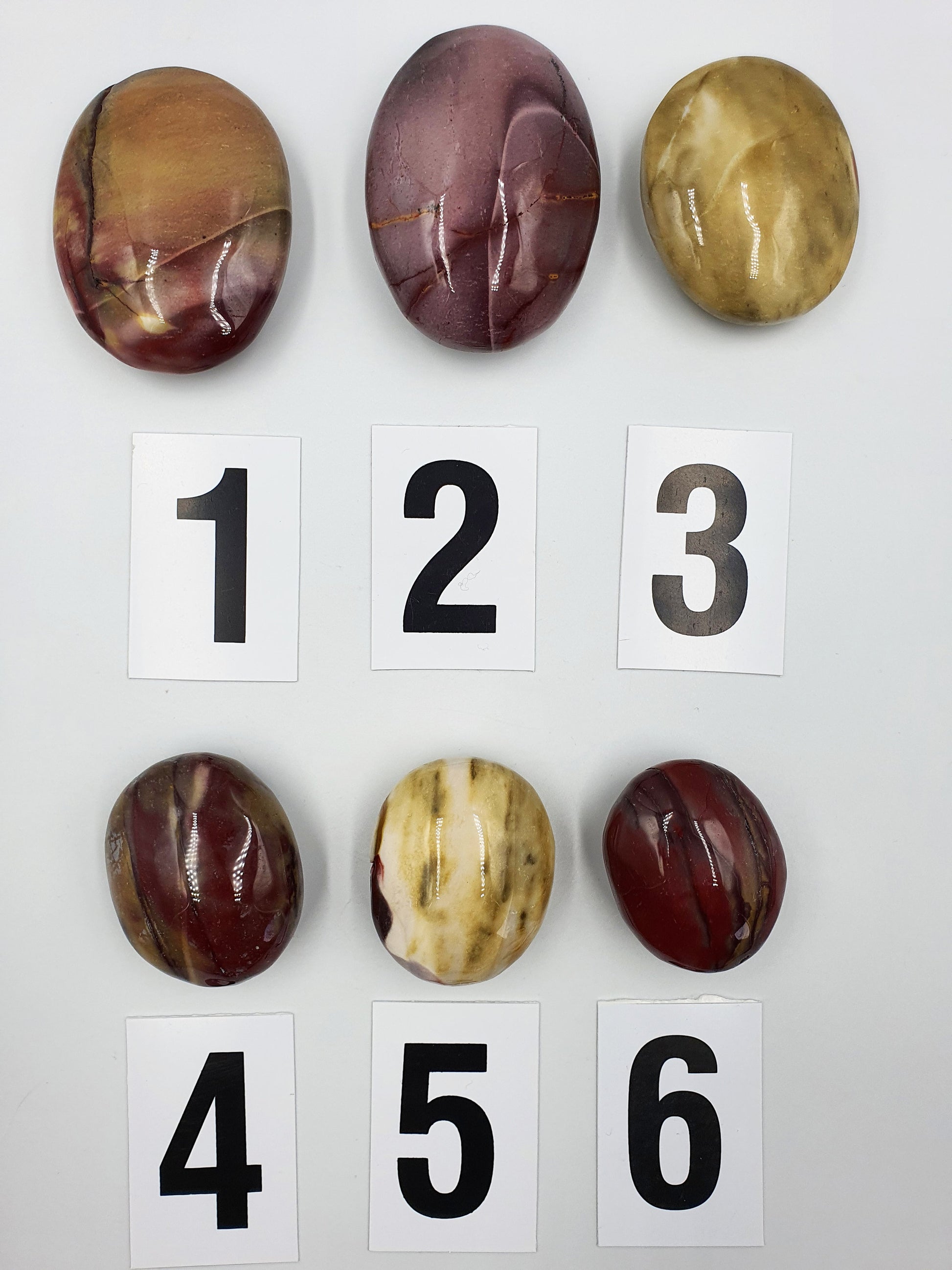 Mookaite Jasper Palms
