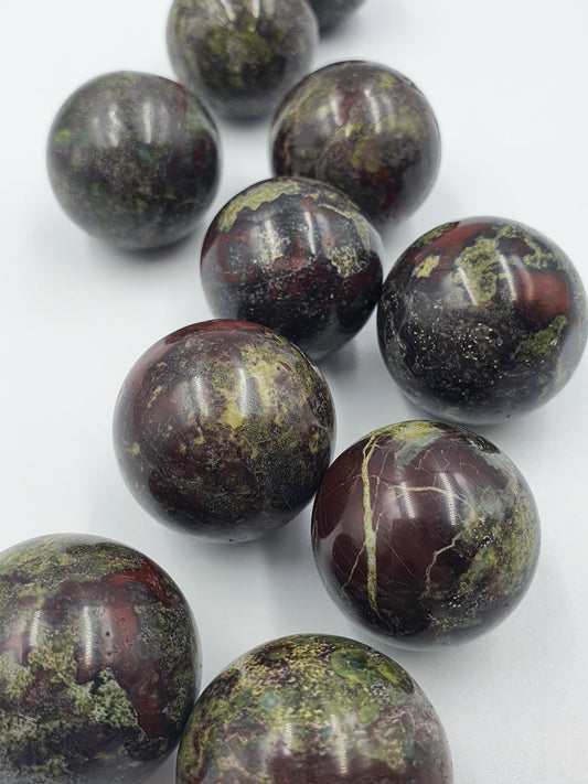 Dragon's Blood Crystal Mini Sphere - 25mm