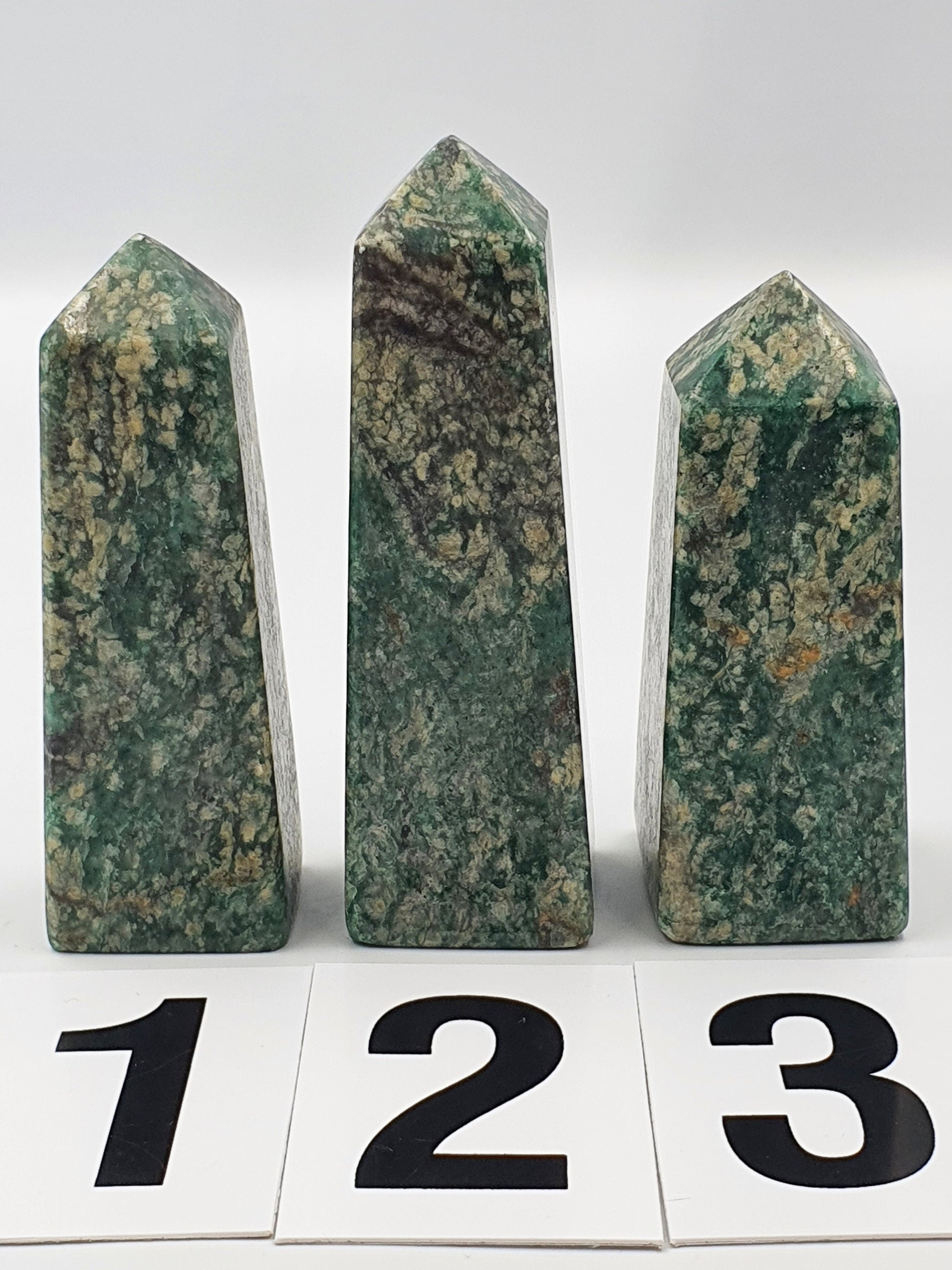 Green Aventurine Crystal Tower - Two Left