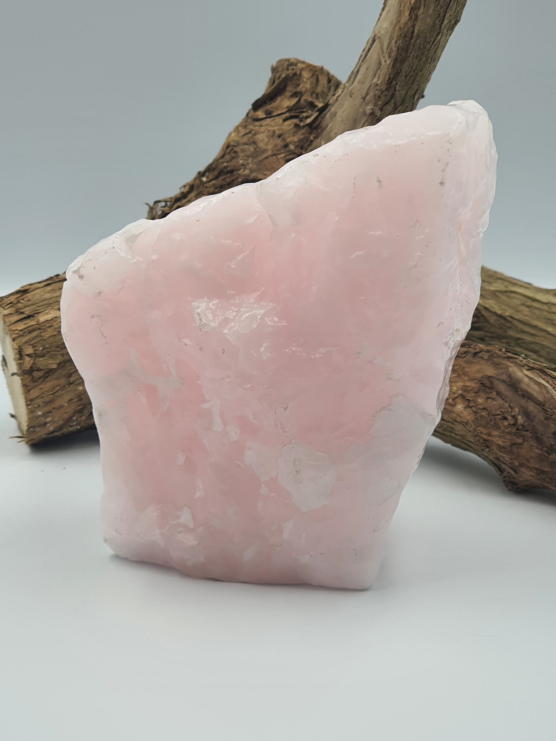 Large Pink Mangano Calcite Natural Crystal Freeform - 1523g