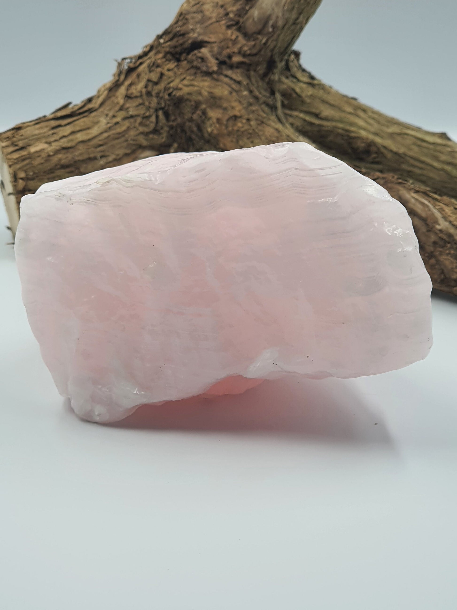 Large Pink Mangano Calcite Natural Crystal Freeform - 1523g