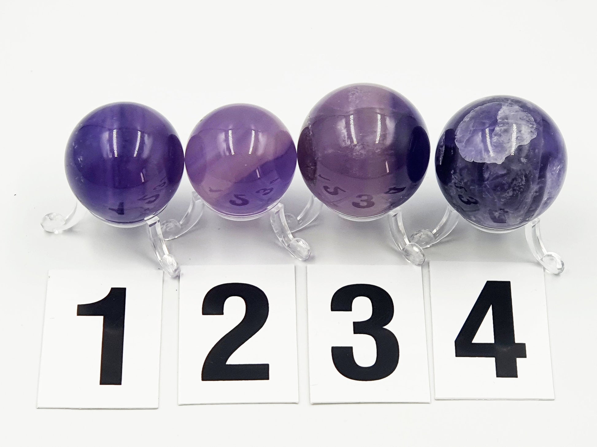 Purple Crystal Orbs