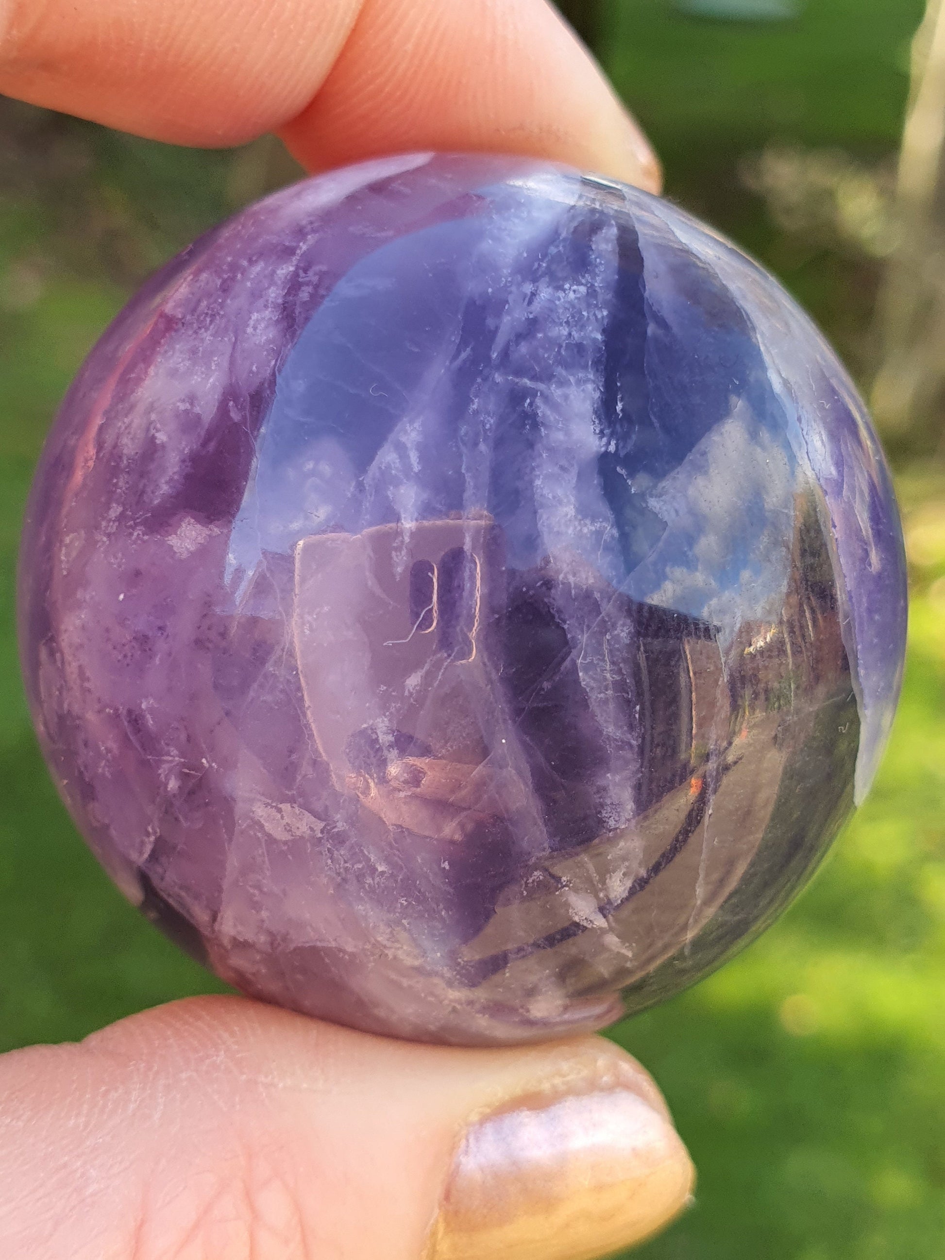 Purple Crystal Orbs