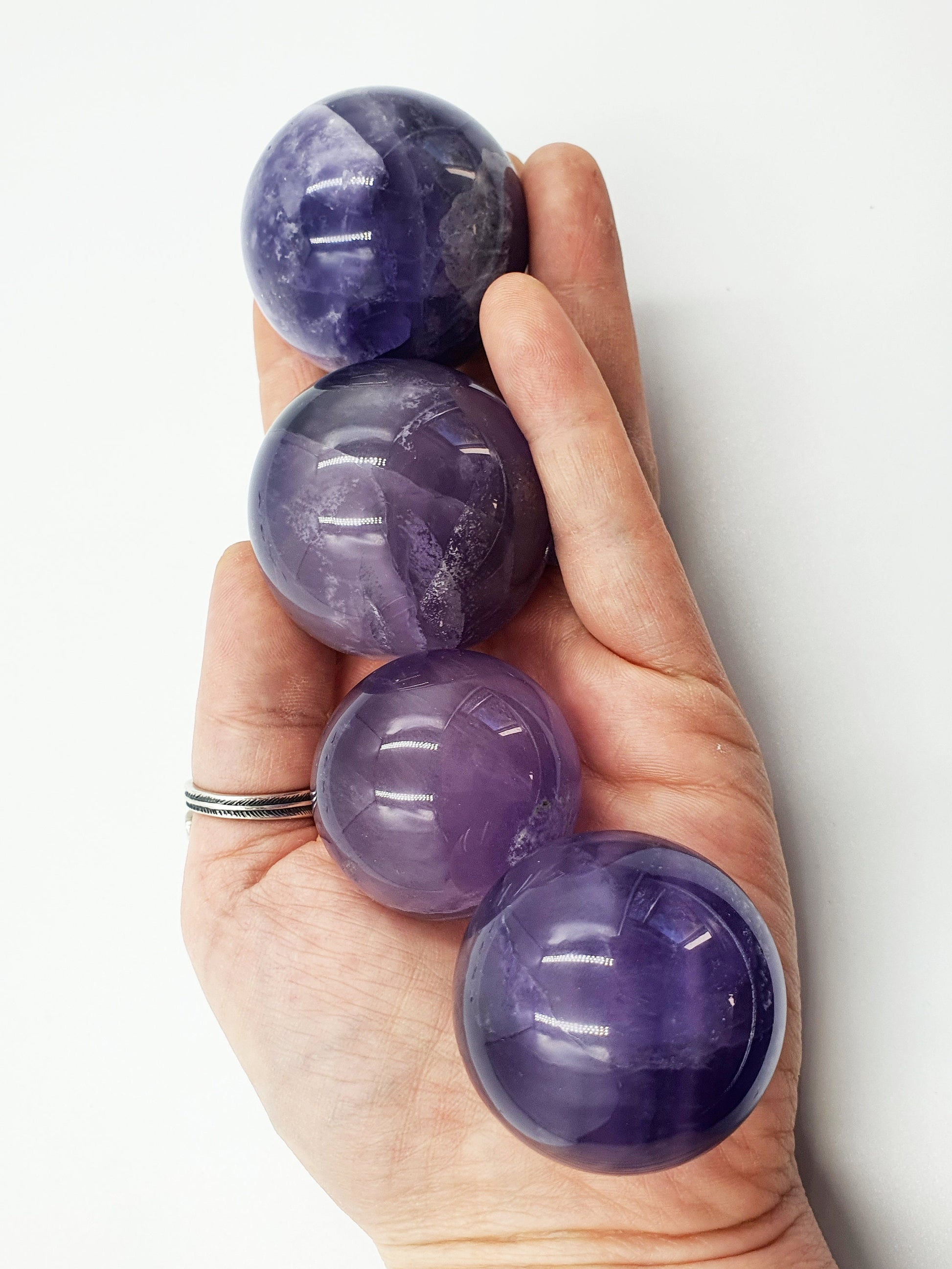 Purple Crystal Orbs