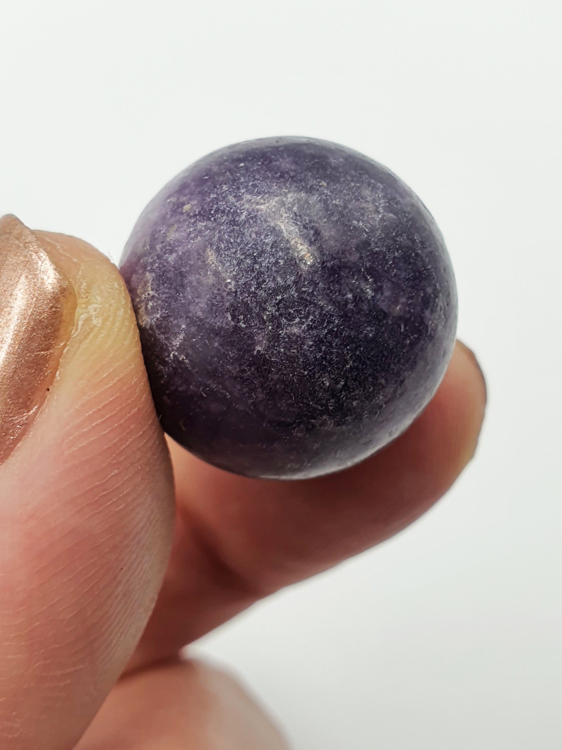 Purple Lepidolite Mini Crystal Sphere - 20mm