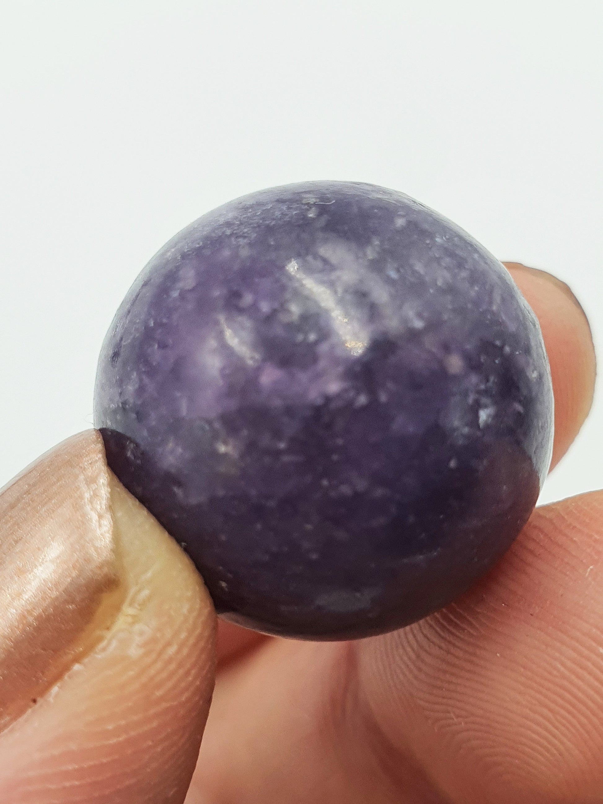 Purple Lepidolite Mini Crystal Sphere - 20mm