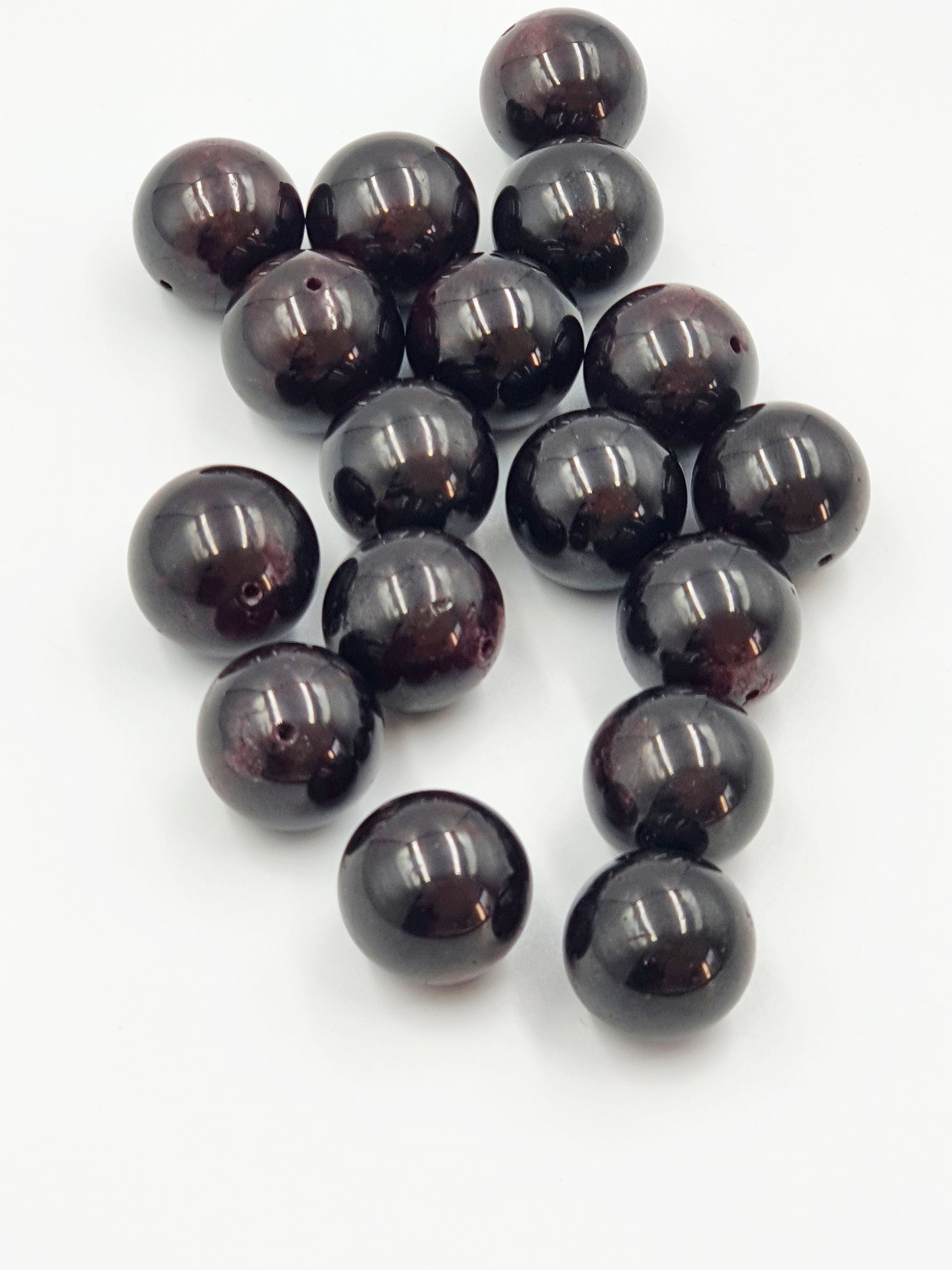 Drilled Garnet Mini Crystal Sphere - 19mm