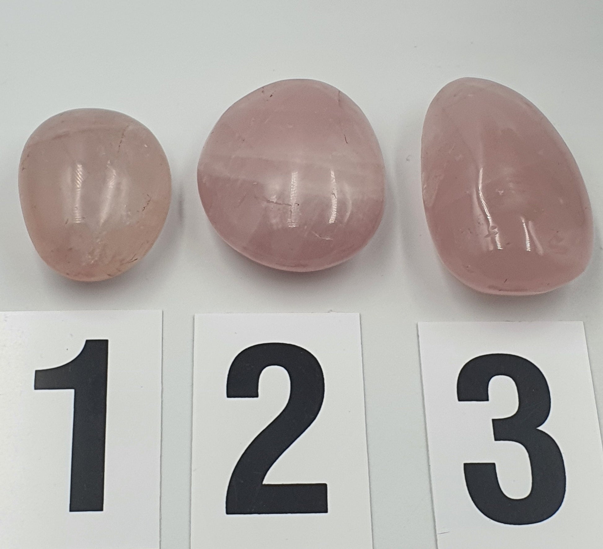 Rose Quartz Palm - Gem Palmstone - Pink Crystal - Two Available