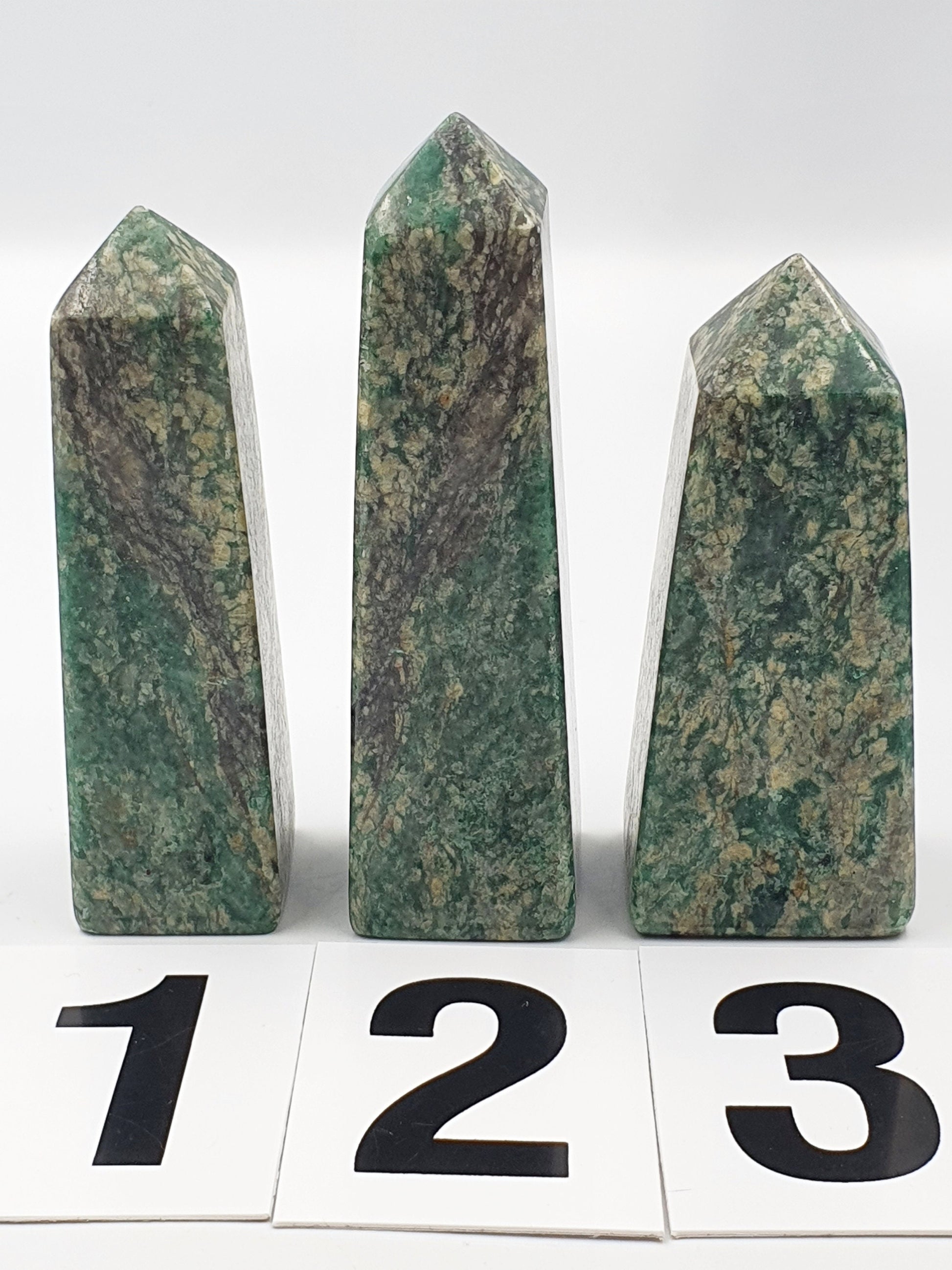 Green Aventurine Crystal Tower - Two Left