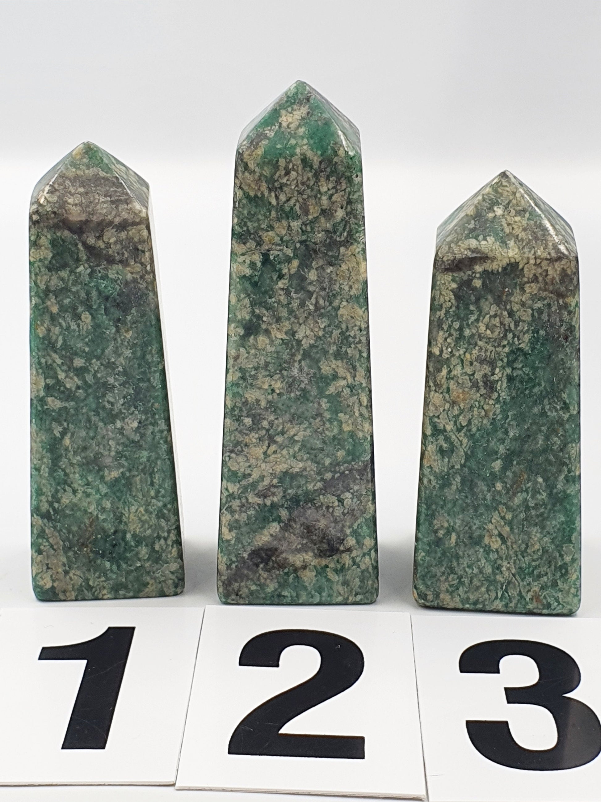 Green Aventurine Crystal Tower - Two Left