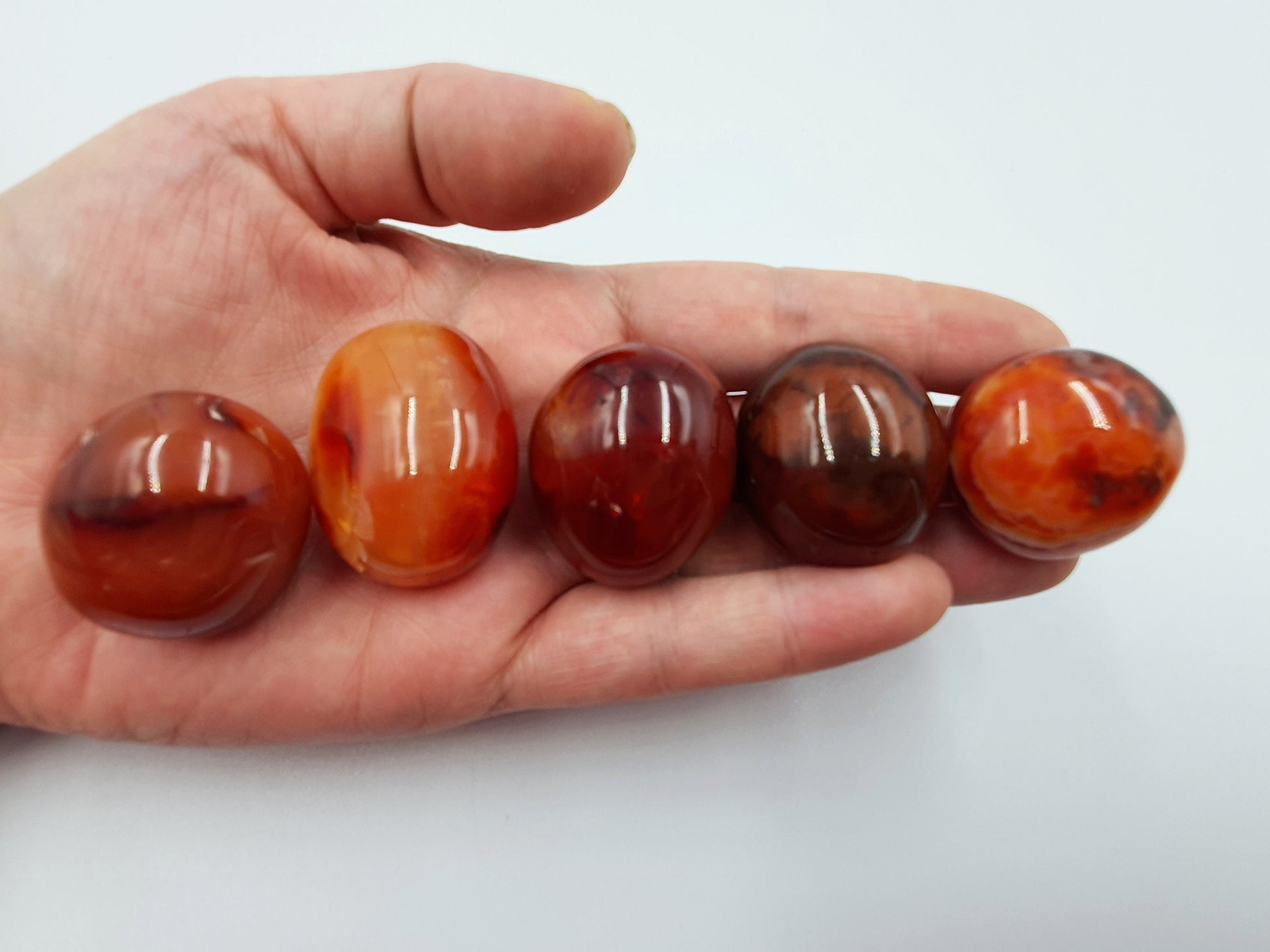 Carnelian Crystal Tumbles (Large)
