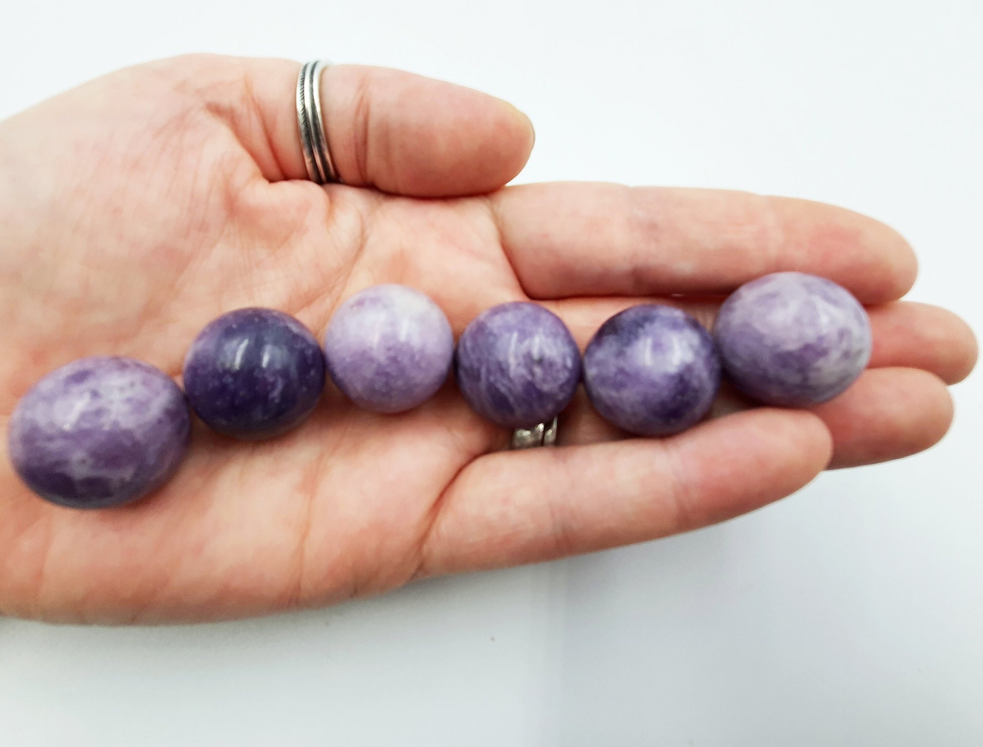 Purple Lepidolite Mini Crystal Sphere - 20mm
