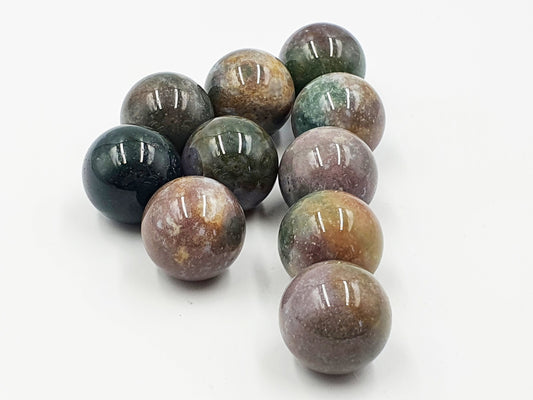 Ocean Jasper Crystal Mini Sphere - 20mm