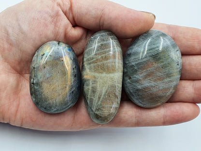 Labradorite Sunset Palm Stone