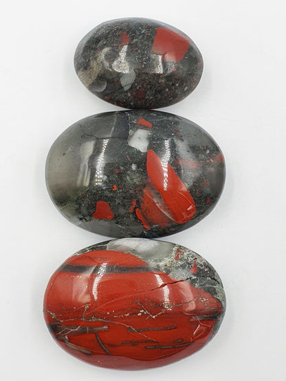 African Bloodstone Palmstones