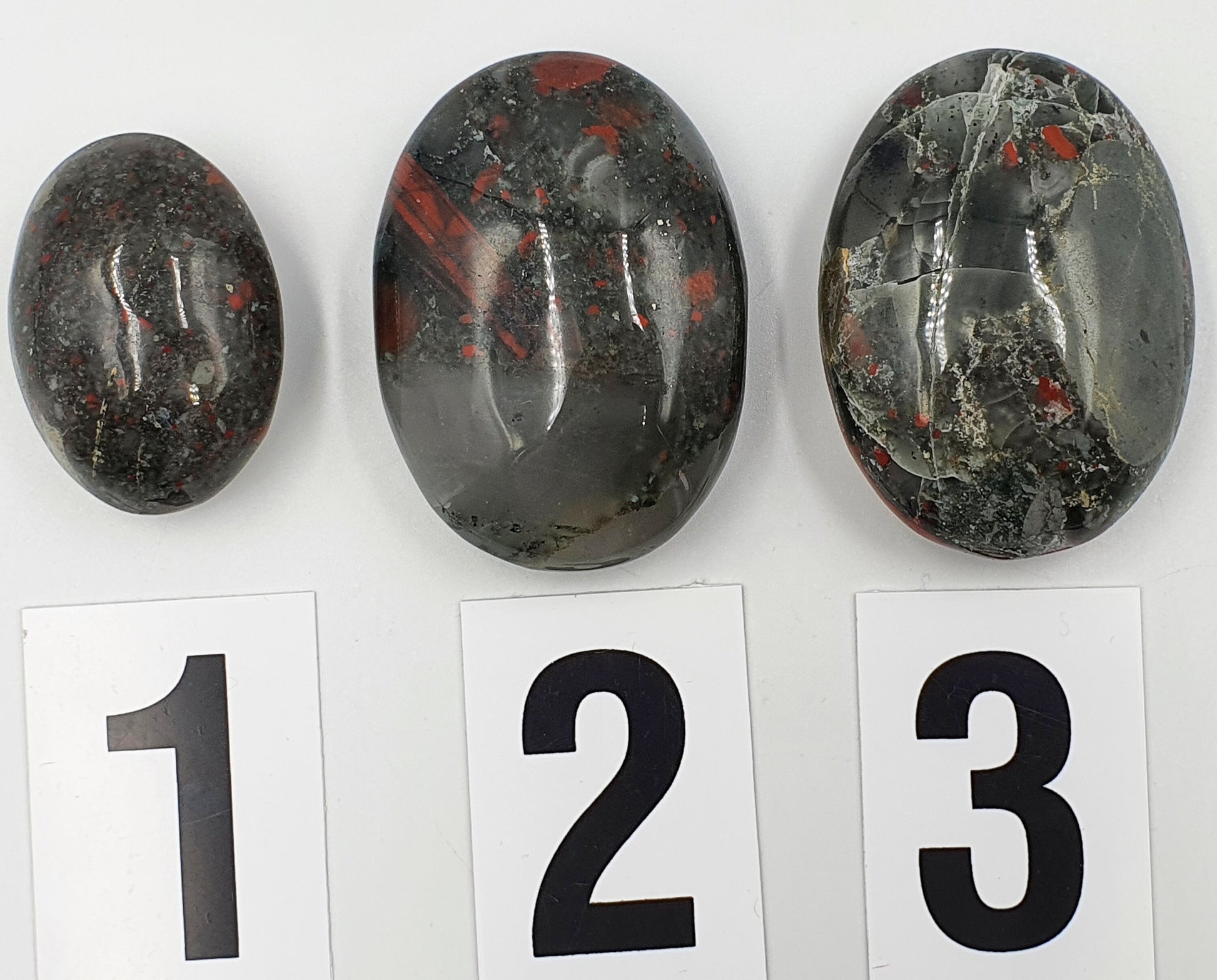 African Bloodstone Palmstones
