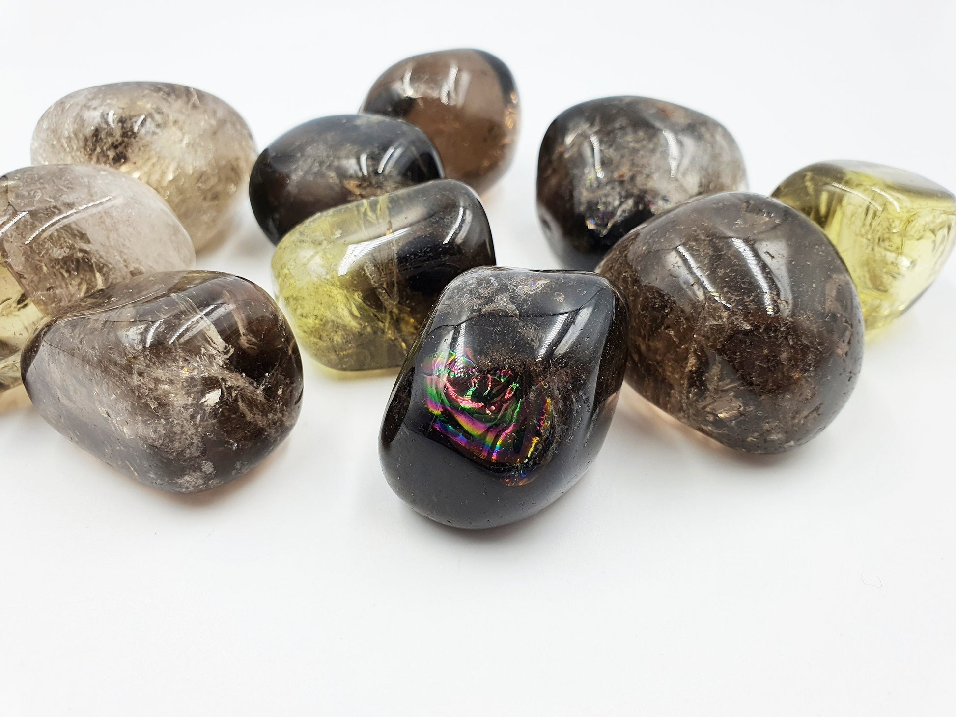 Large Smoky Quartz Tumbles