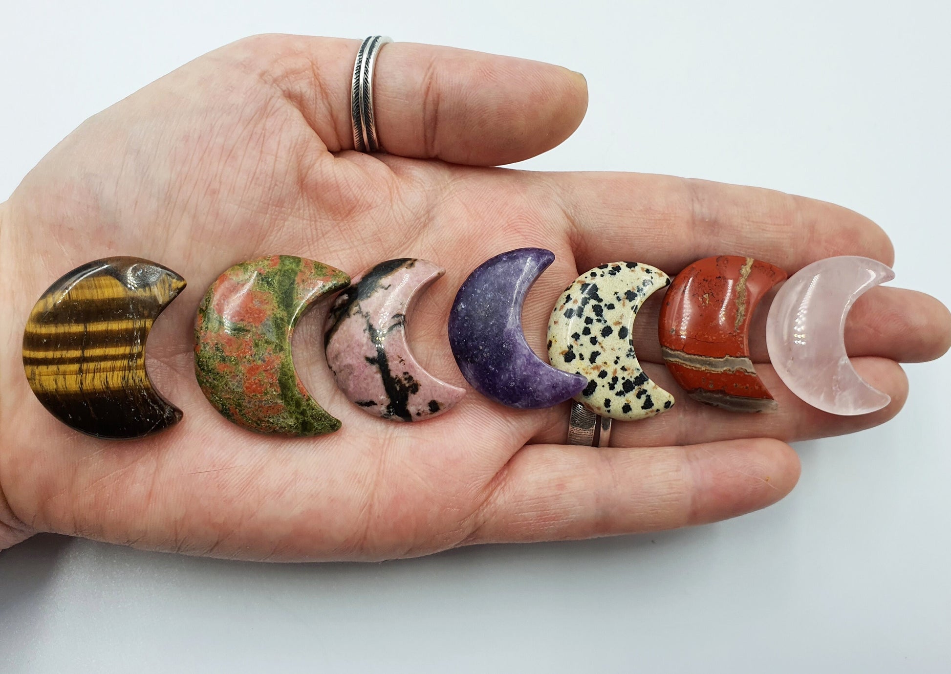 Mixed Mini Crystal Moons