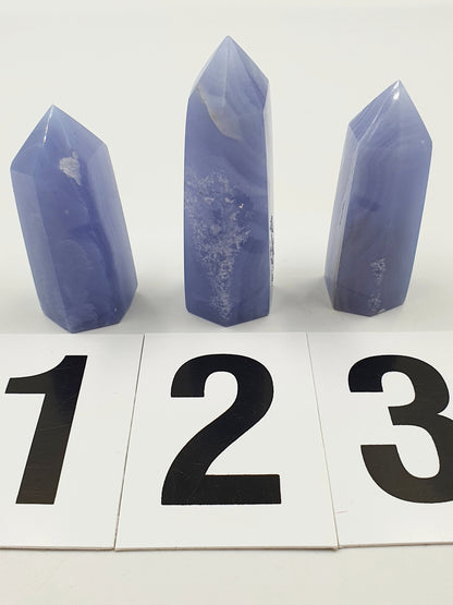 Blue Lace Agate Tower