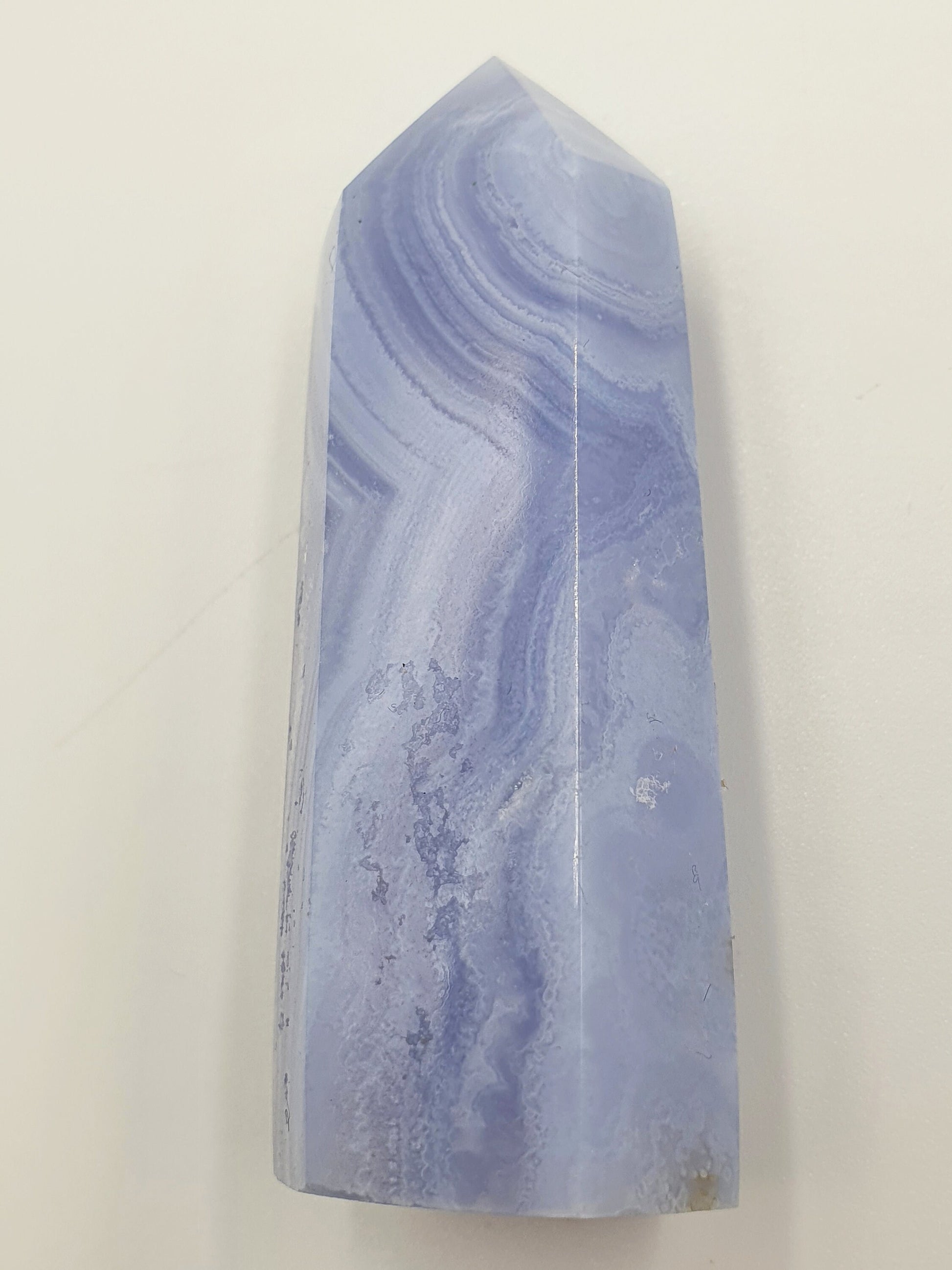 Blue Lace Agate Tower