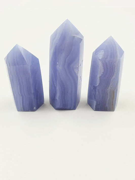 Blue Lace Agate Tower