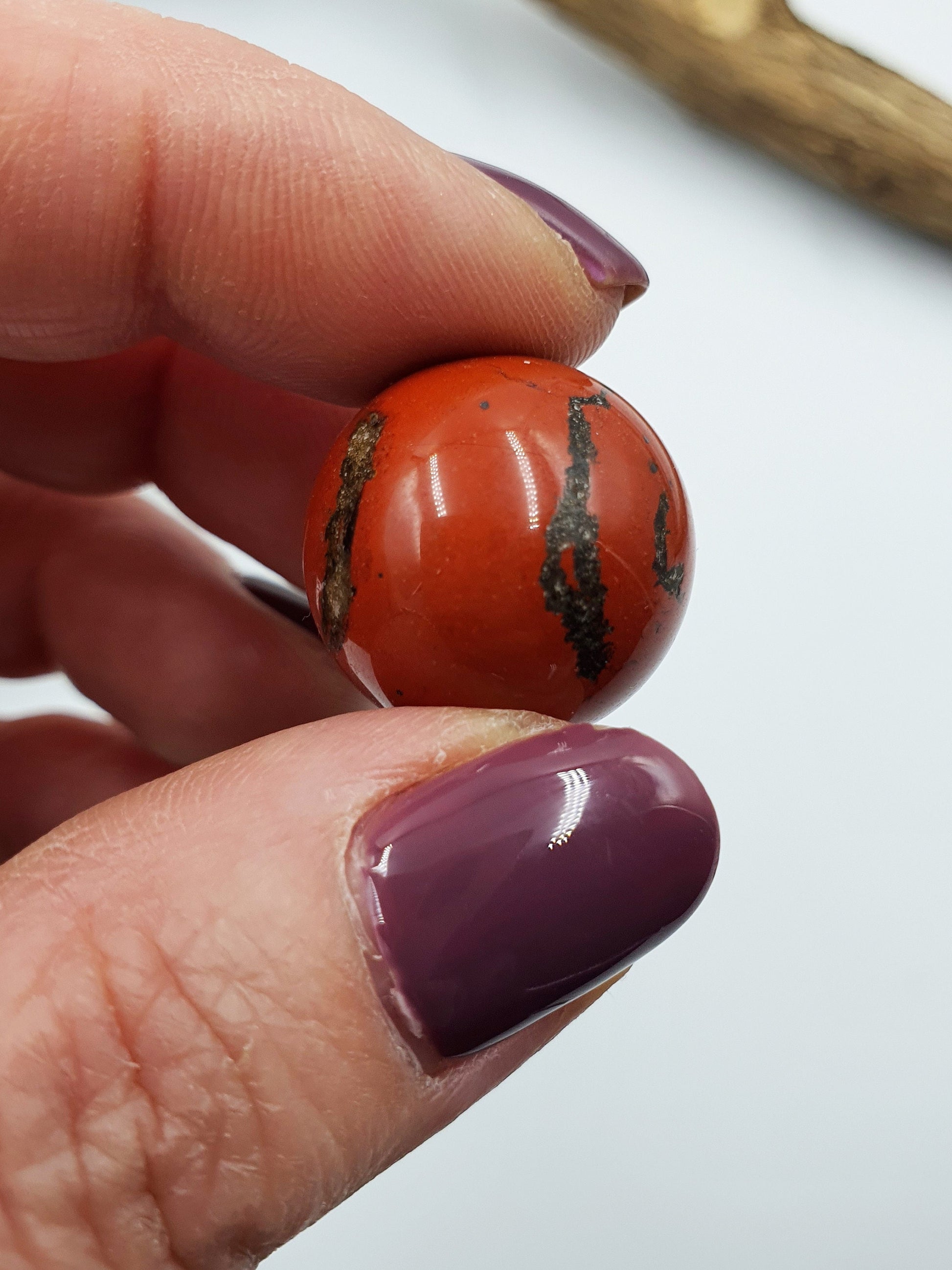 Red Jasper Mini Sphere - 20mm