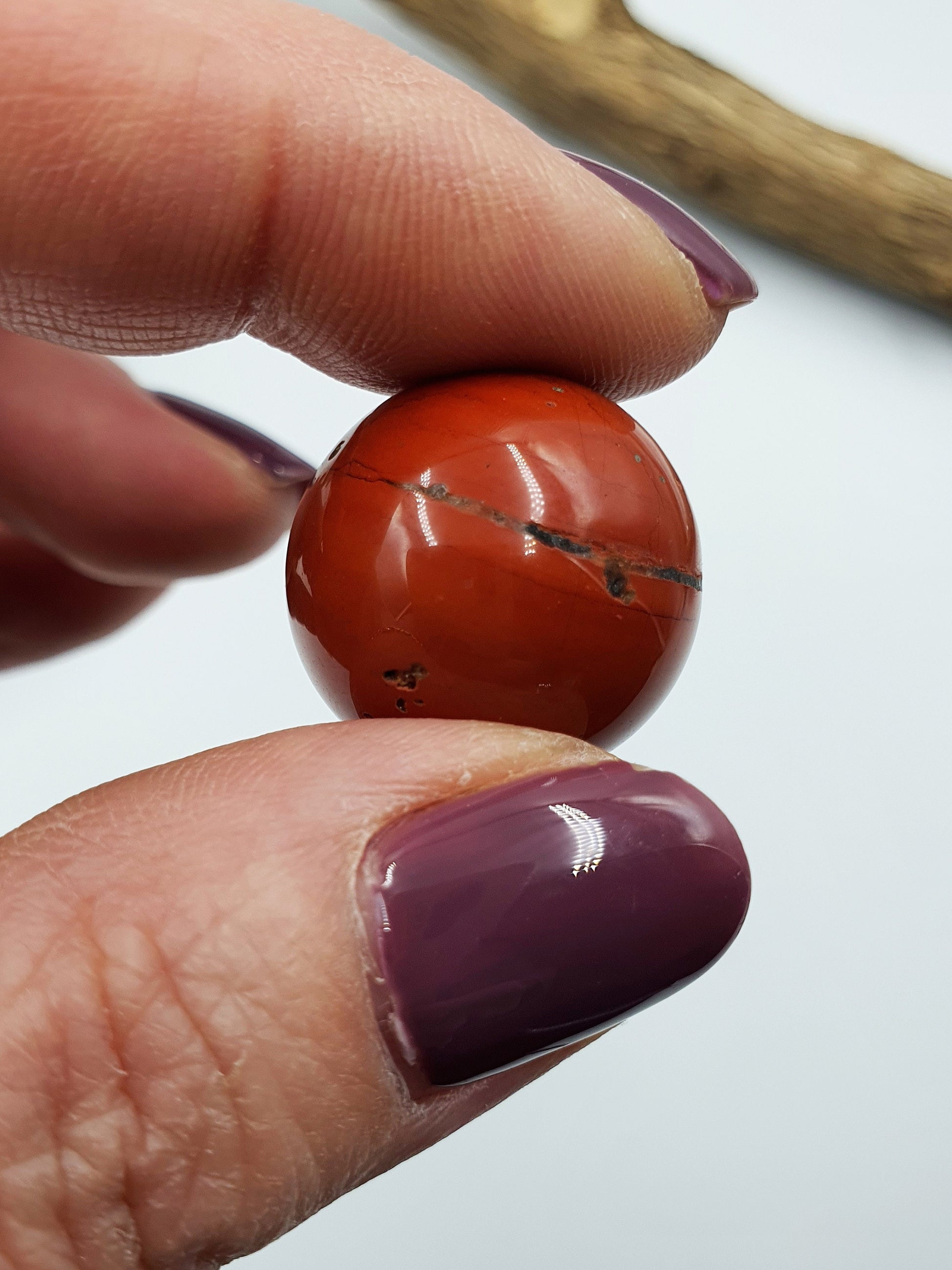 Red Jasper Mini Sphere - 20mm