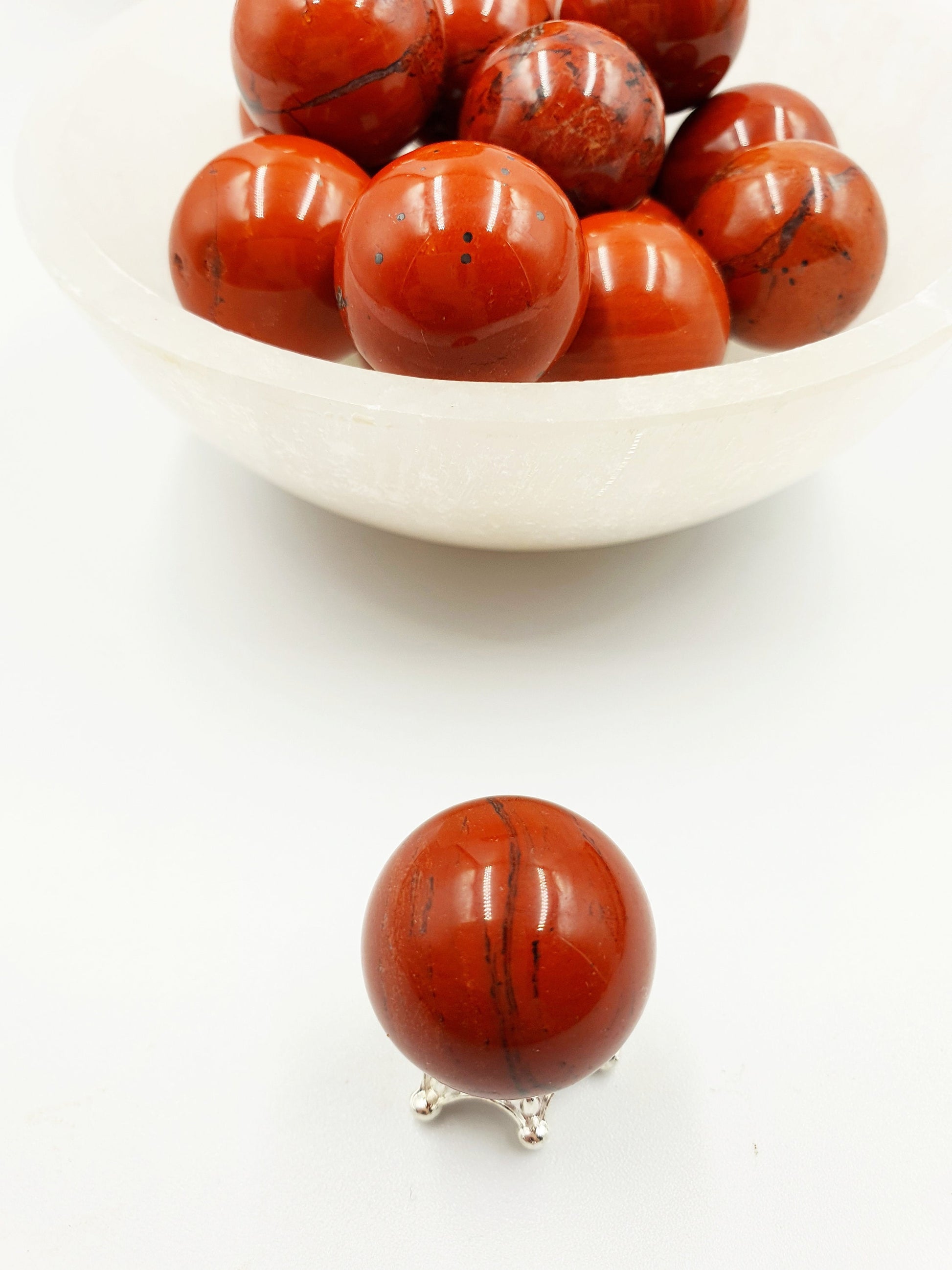 Red Jasper Mini Sphere - 20mm