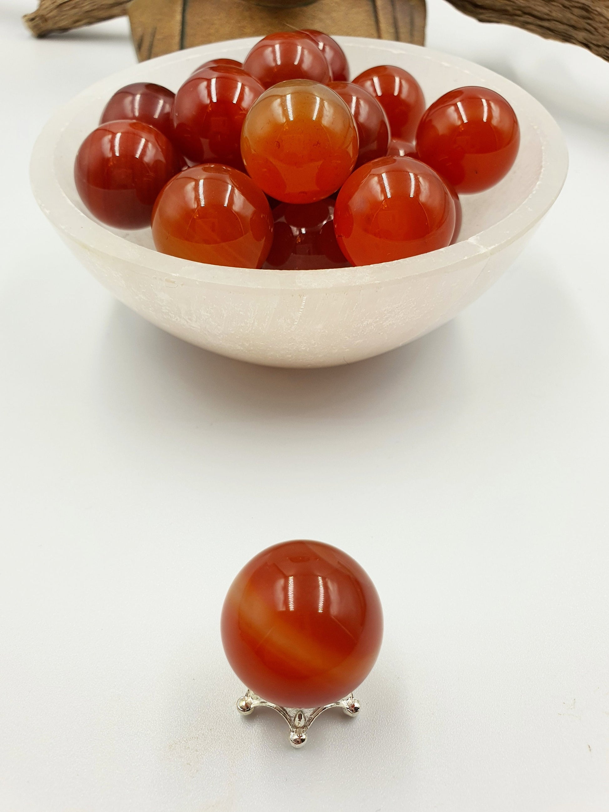 Carnelian Mini Sphere - 20mm