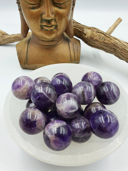 Purple Dream Amethyst Crystal Mini Sphere -20mm