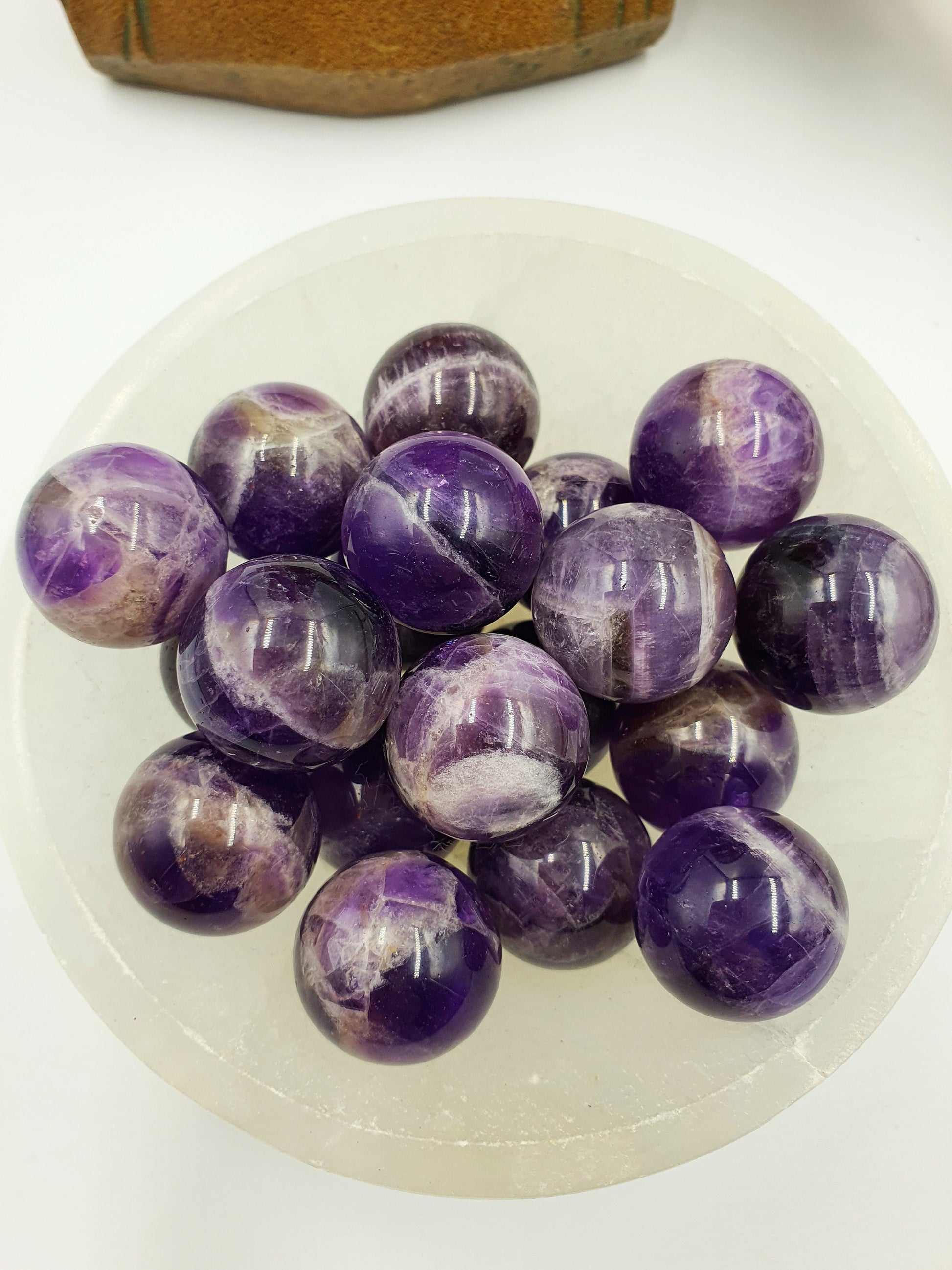 Purple Dream Amethyst Crystal Mini Sphere -20mm