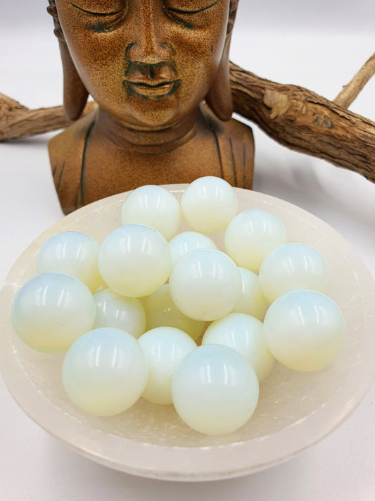 Opalite Crystal Mini Sphere - 20mm