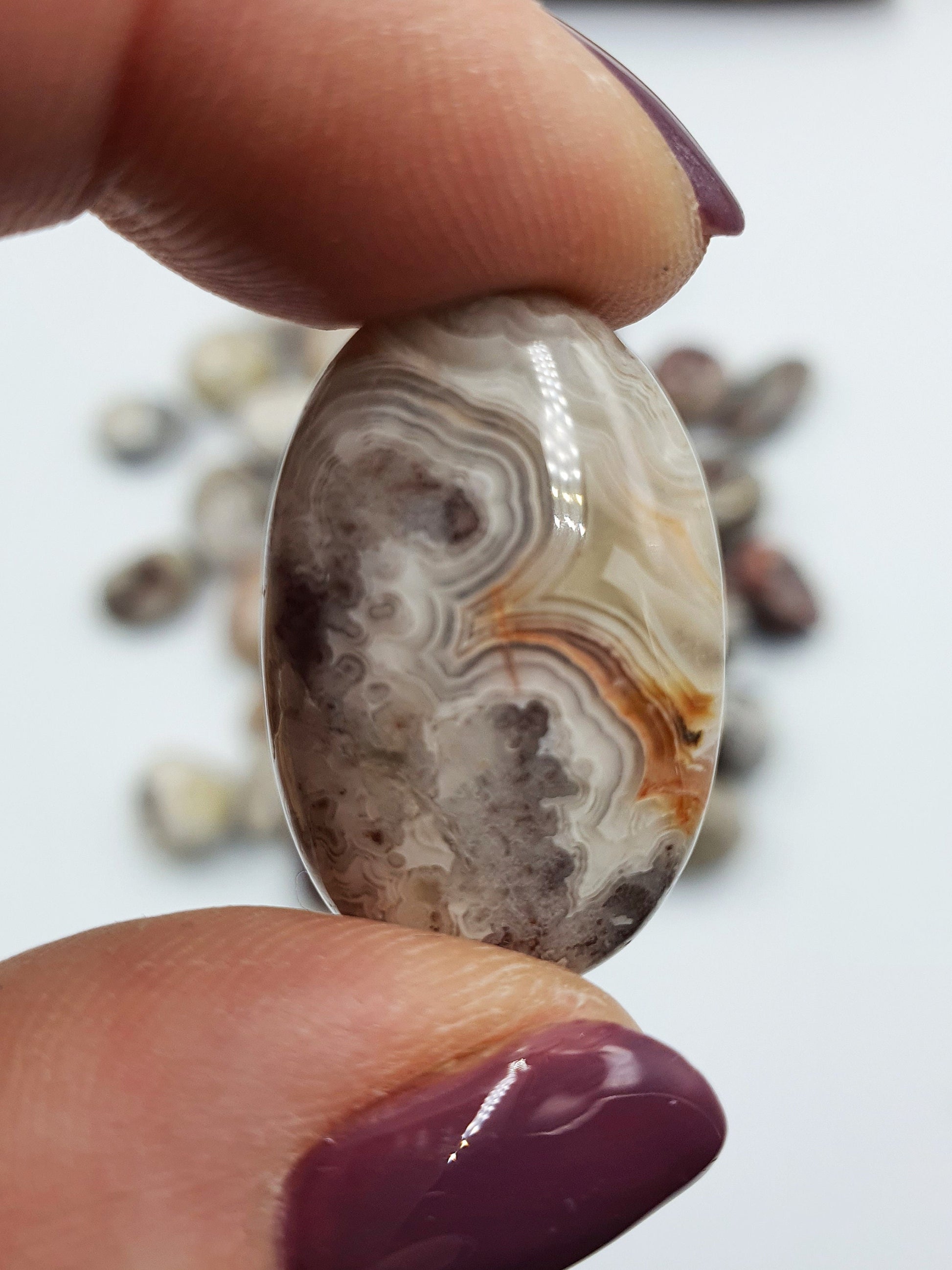 Mexican Crazy Lace Agate Tumbles