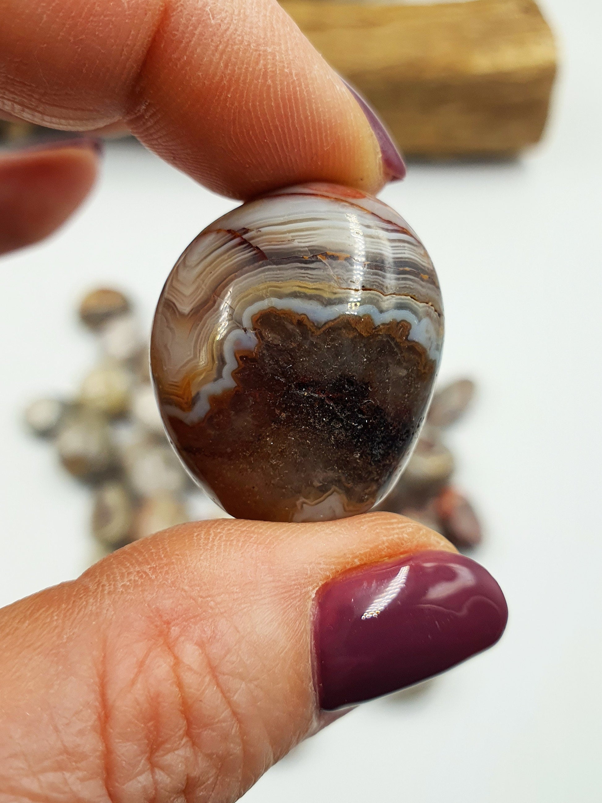 Mexican Crazy Lace Agate Tumbles