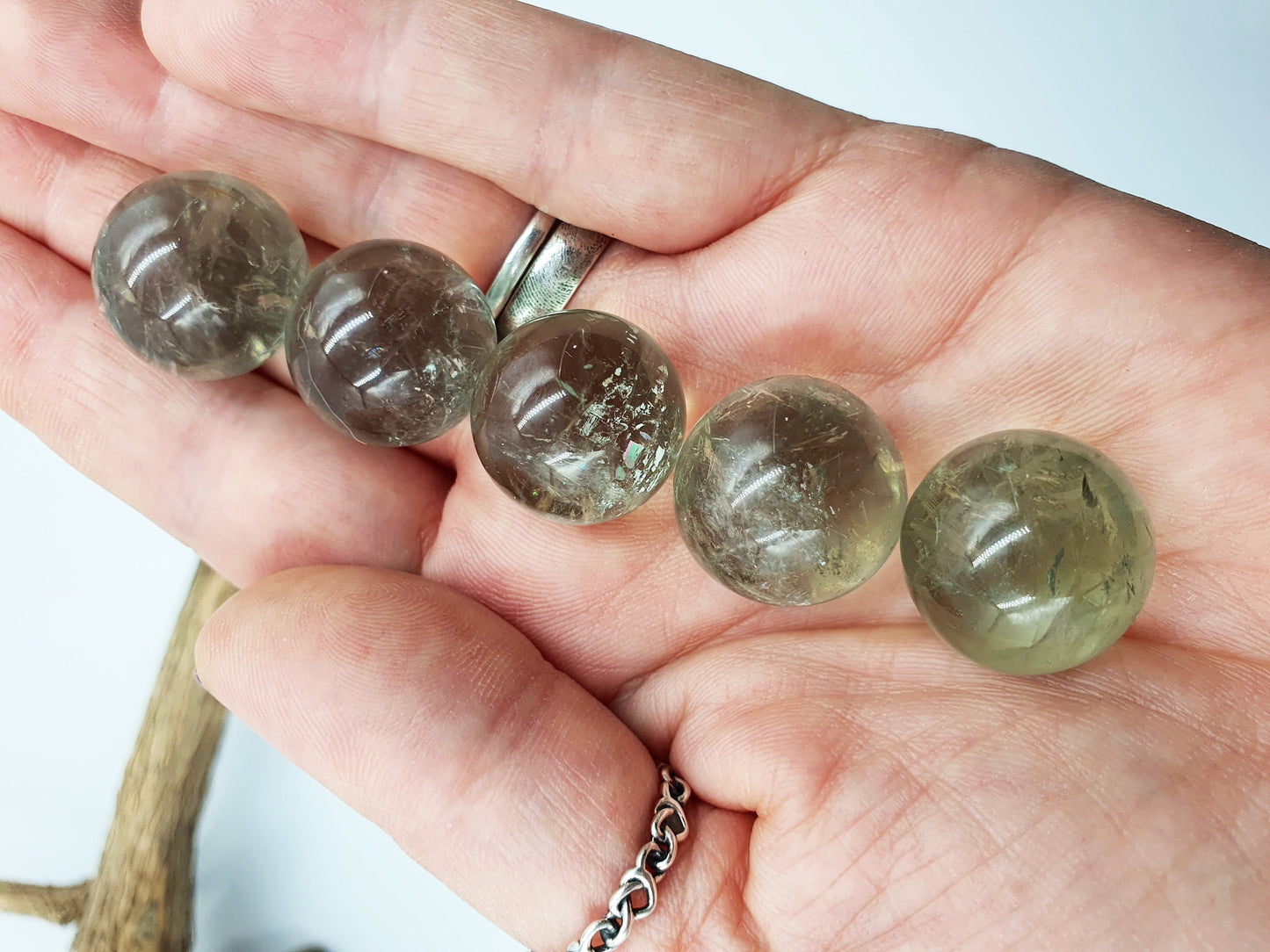 Green Quartz Mini Sphere - 19mm