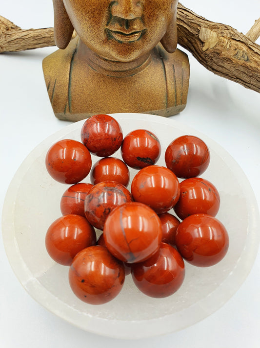 Red Jasper Mini Sphere - 20mm
