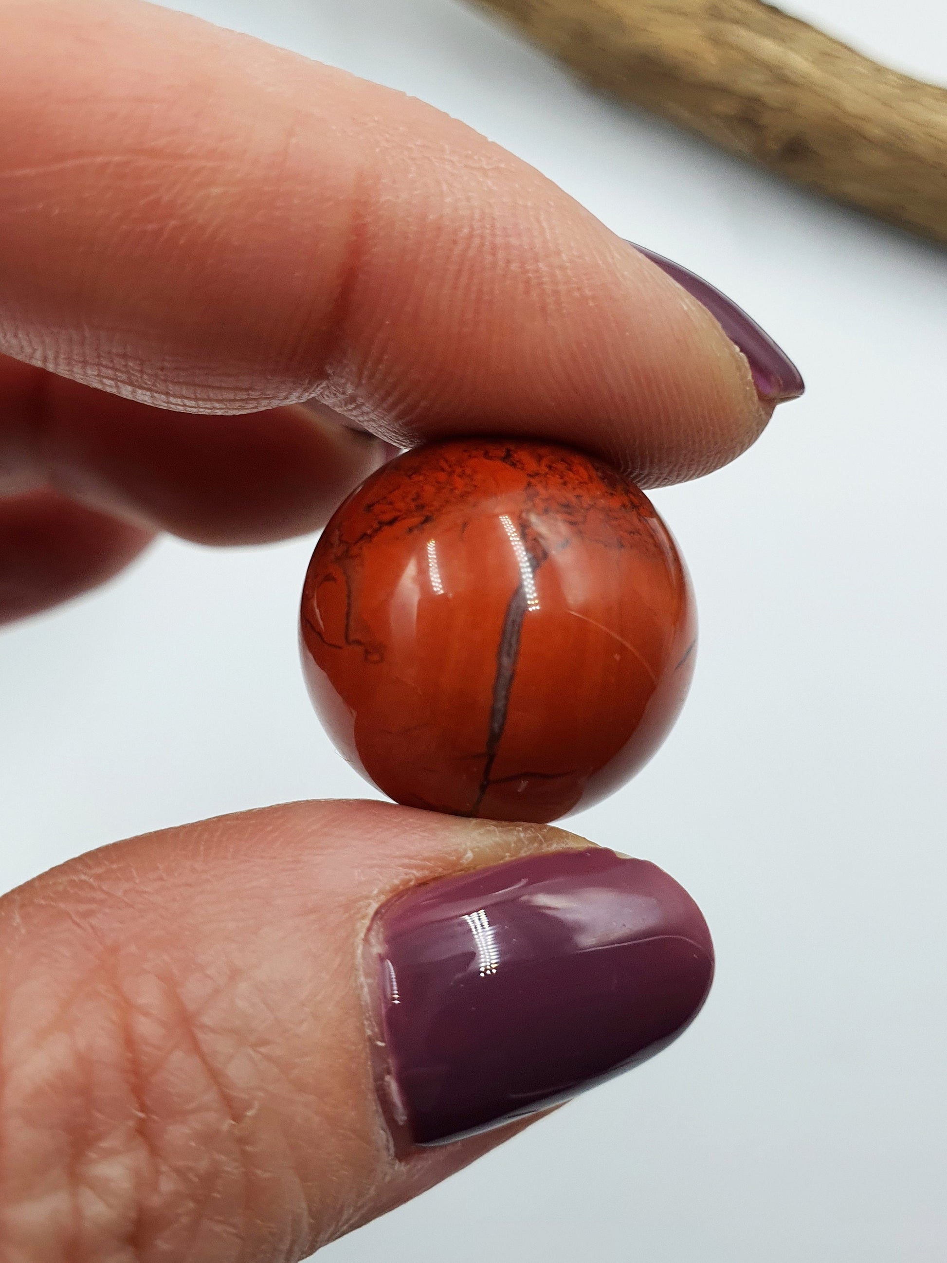 Red Jasper Mini Sphere - 20mm