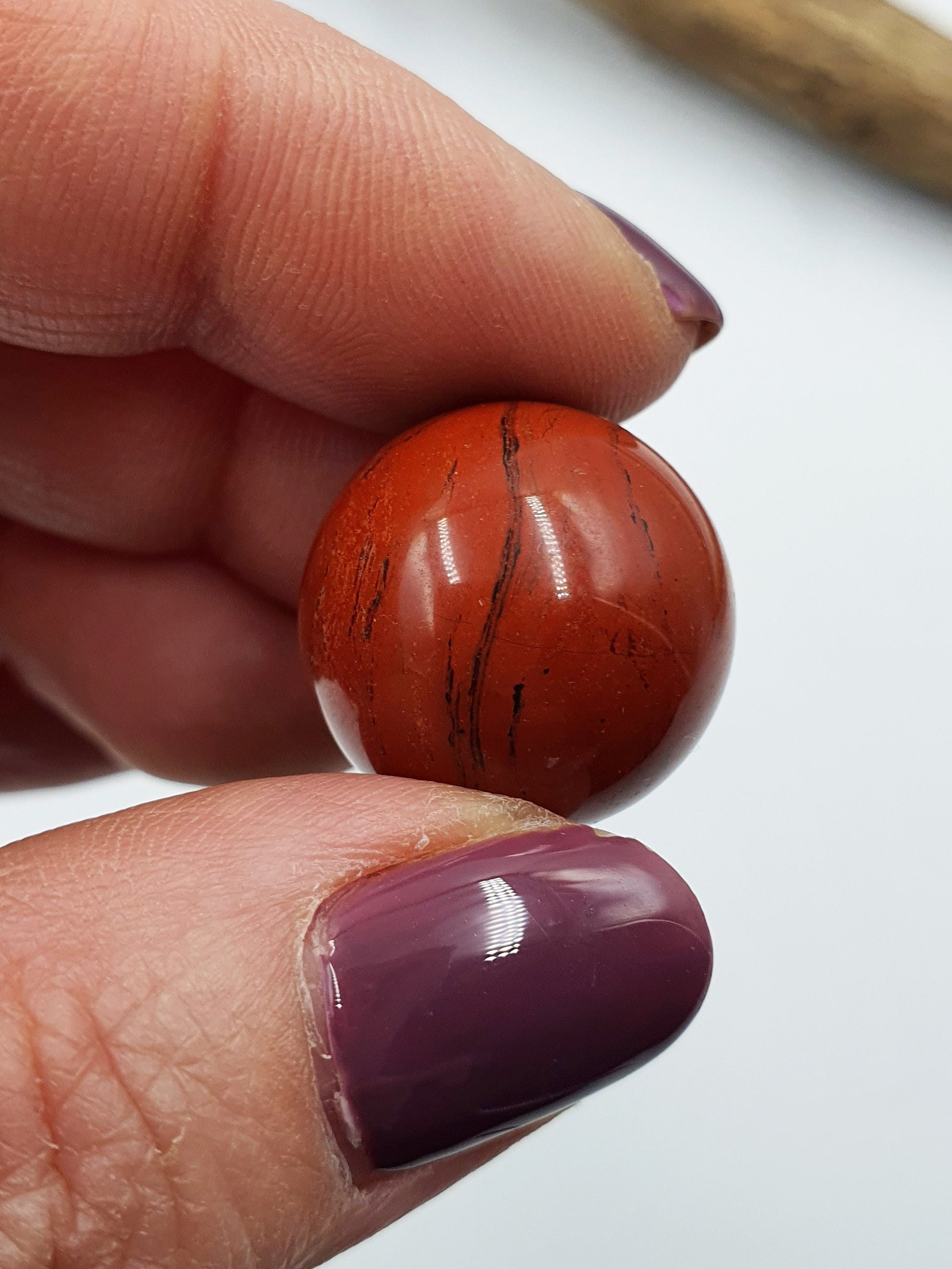 Red Jasper Mini Sphere - 20mm