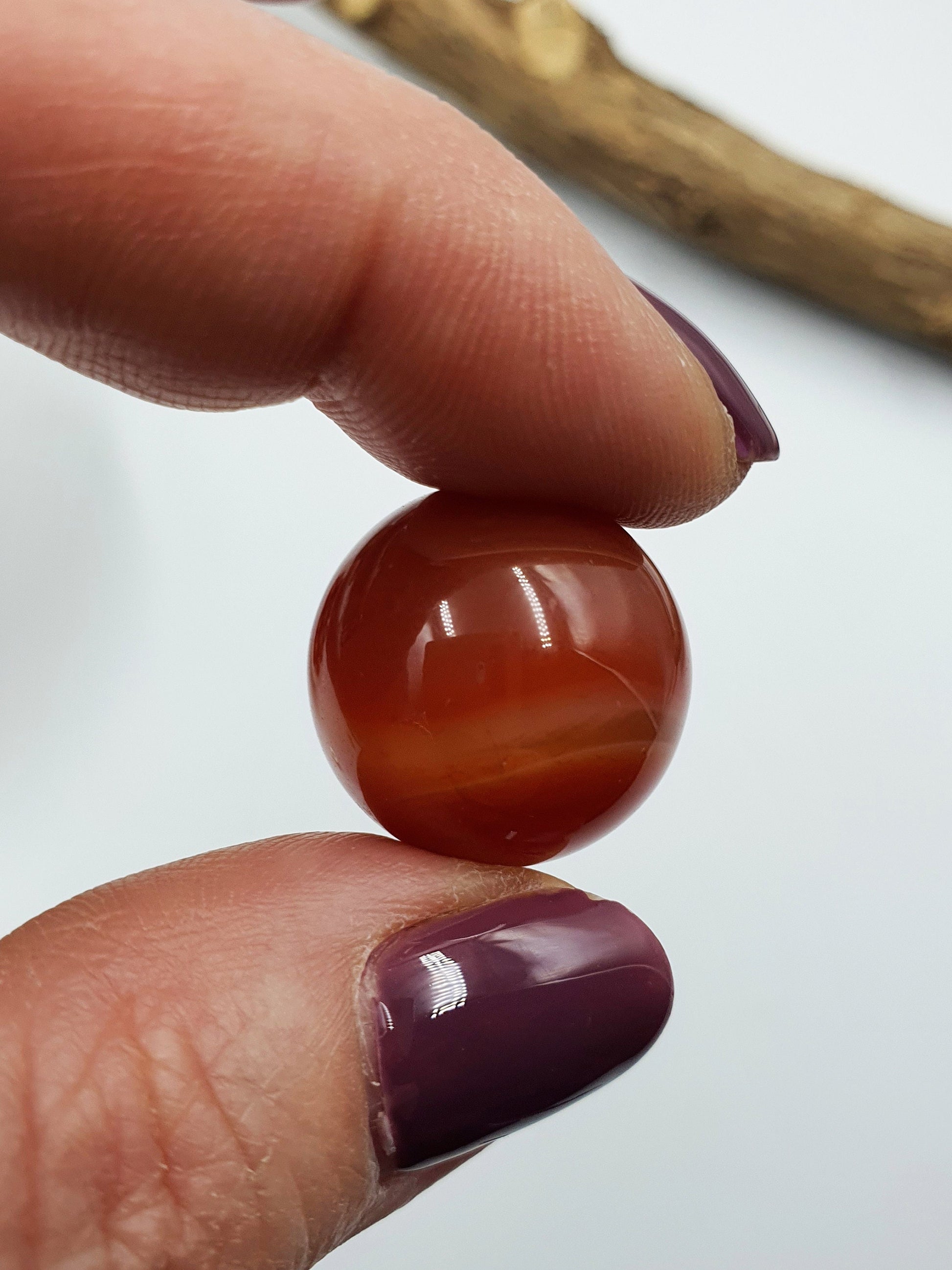 Carnelian Mini Sphere - 20mm