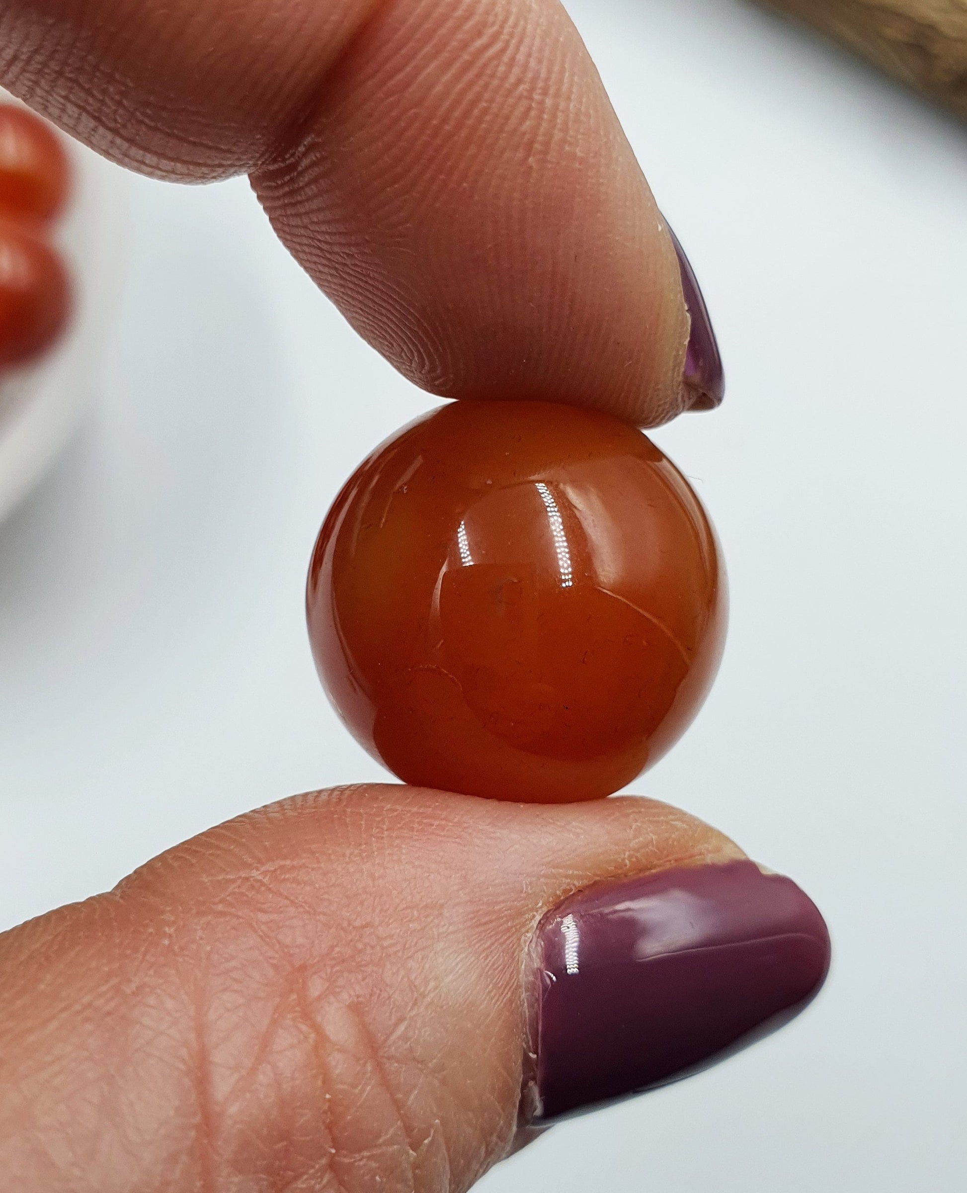 Carnelian Mini Sphere - 20mm
