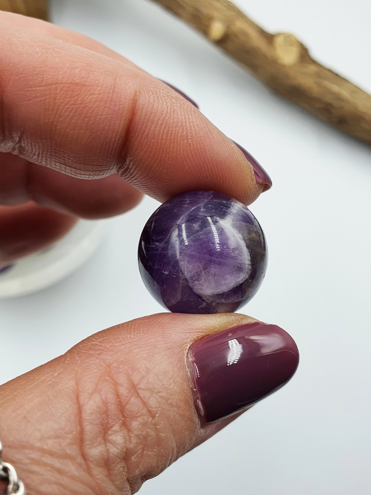 Purple Dream Amethyst Crystal Mini Sphere -20mm