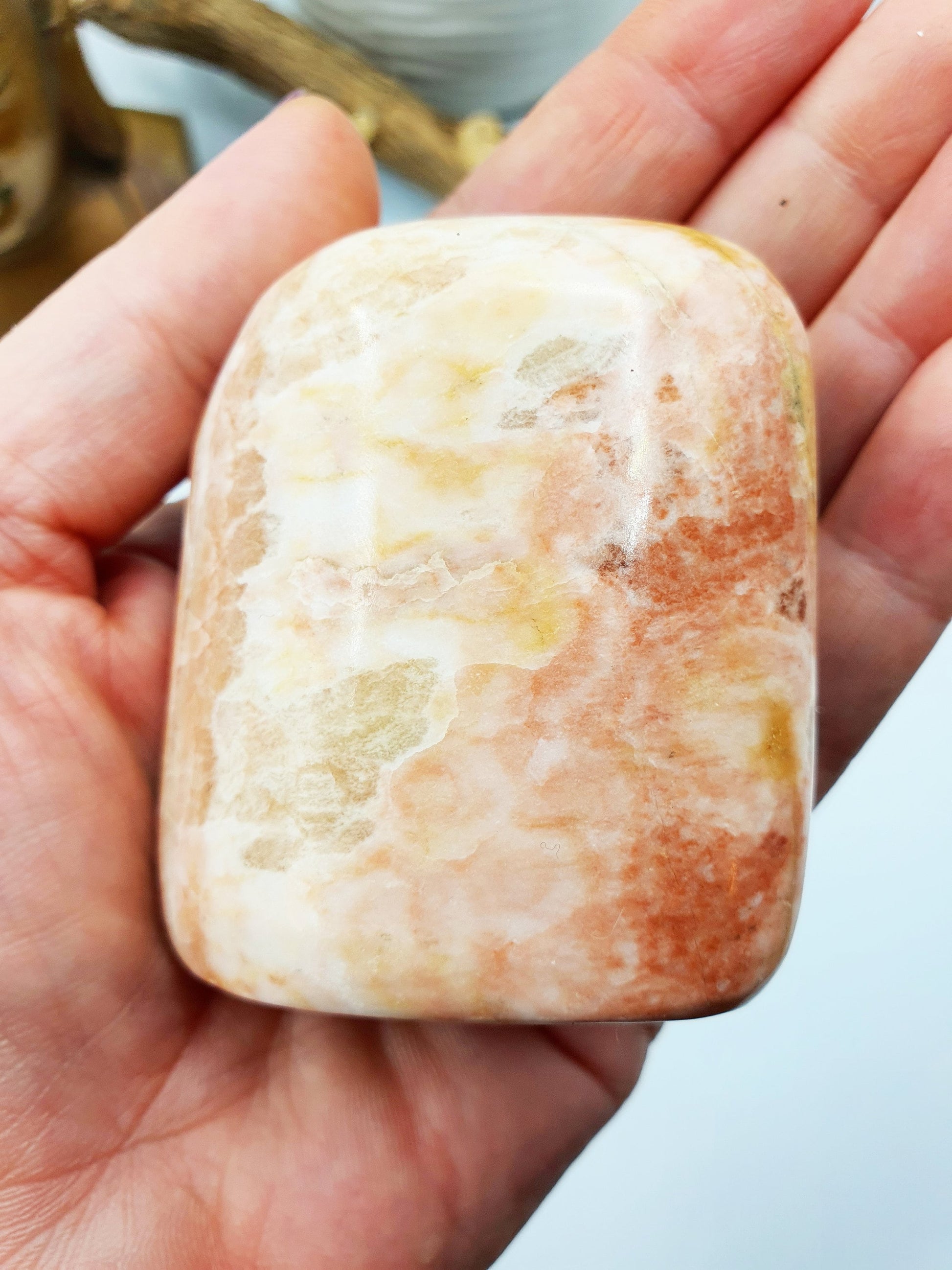 Pink Aragonite Freeform