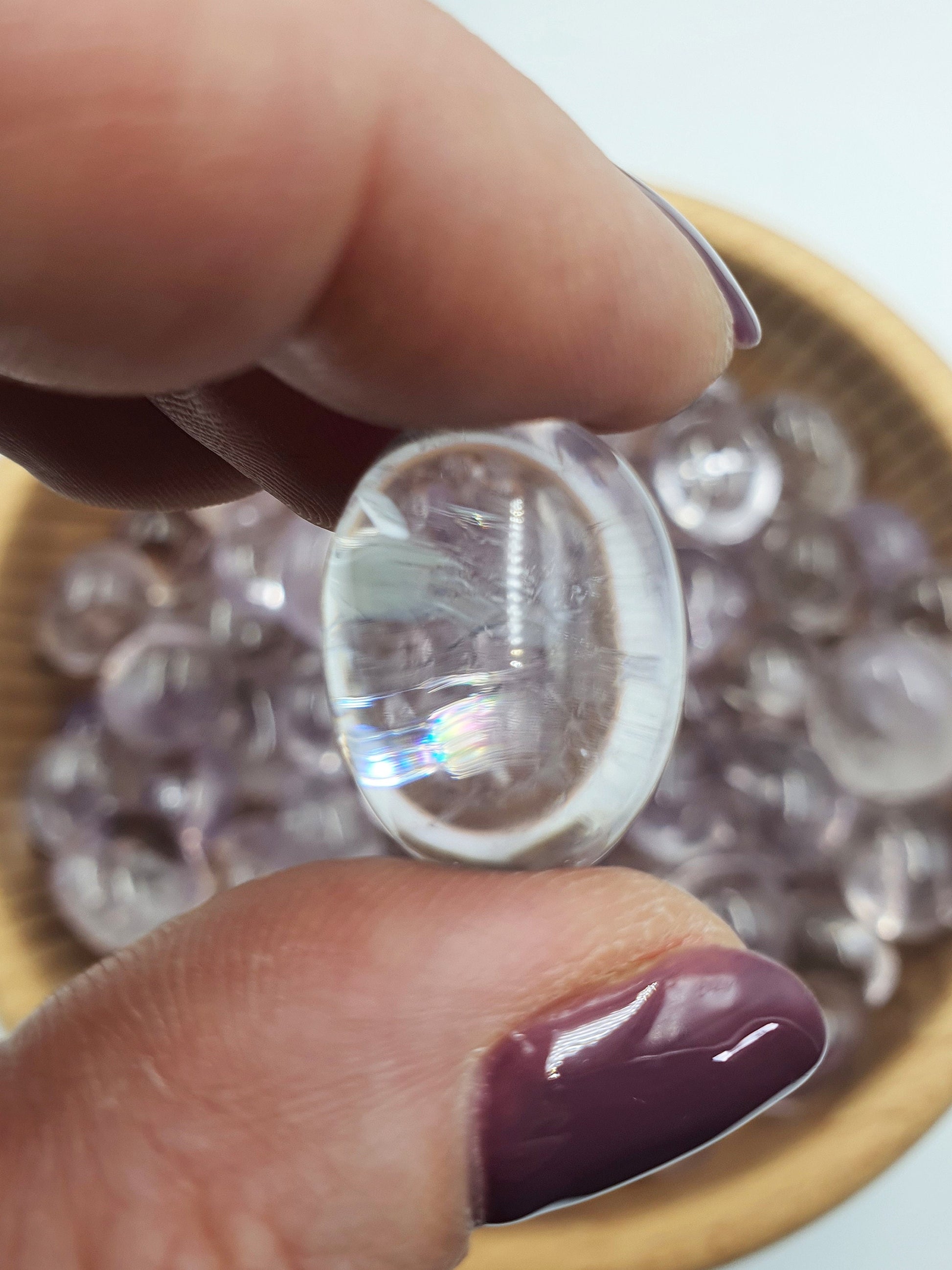 Light Amethyst Mini Tumbles - 3x