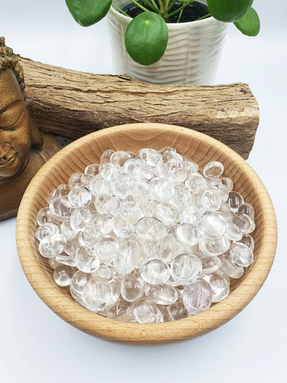 5x Clear Quartz Mini Tumbles