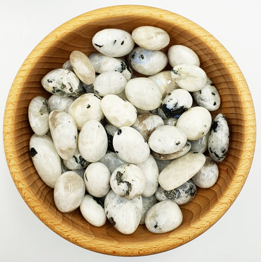 Rainbow Moonstone Tumbles