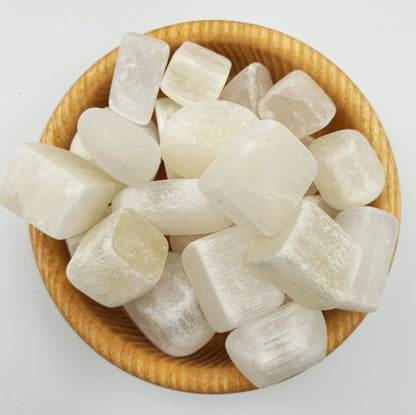 Selenite Tumbles